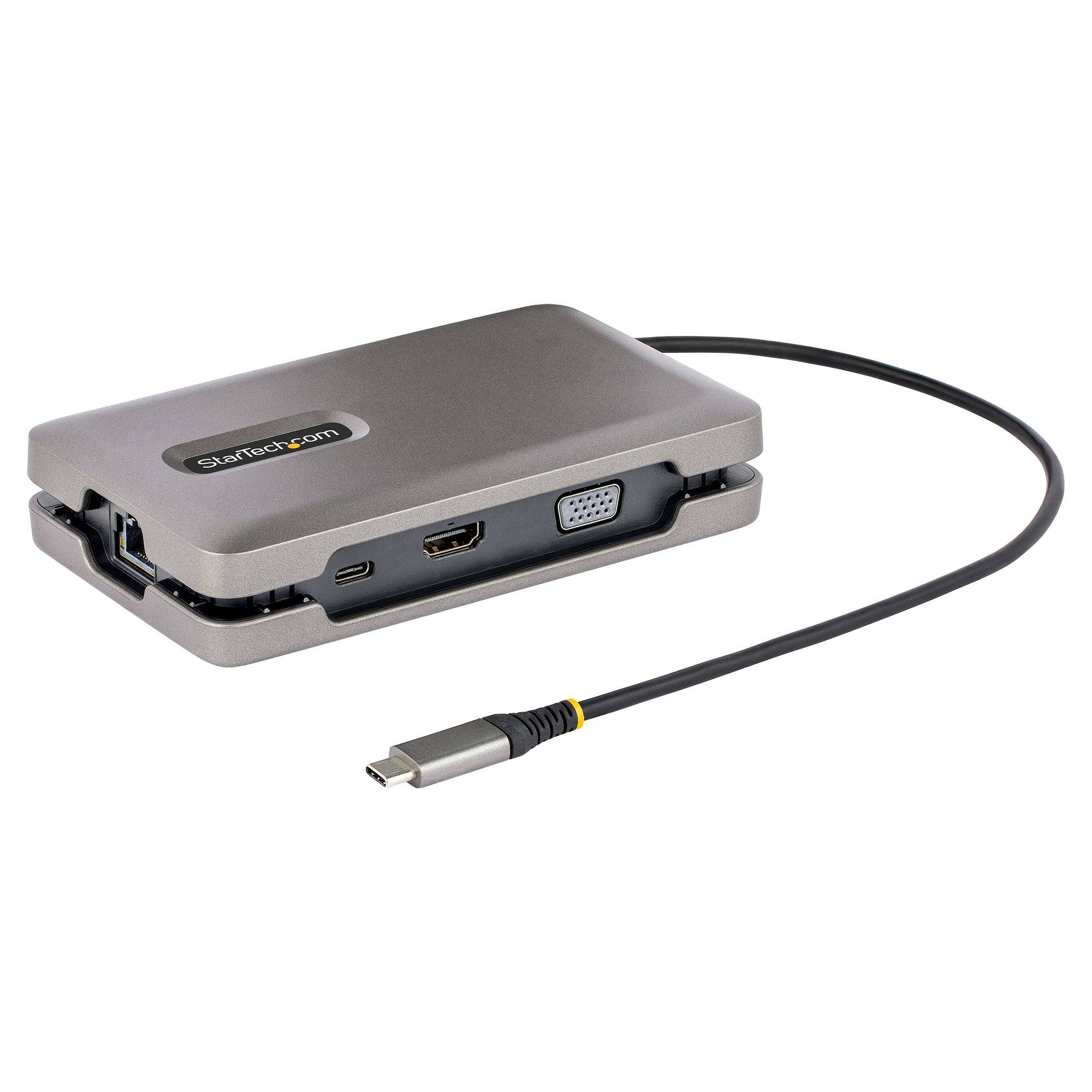 Rca Informatique - Image du produit : USB-C MULTIPORT ADAPTER W/USB-C DP ALT MODE VIDEO - 4K HDMI/VGA