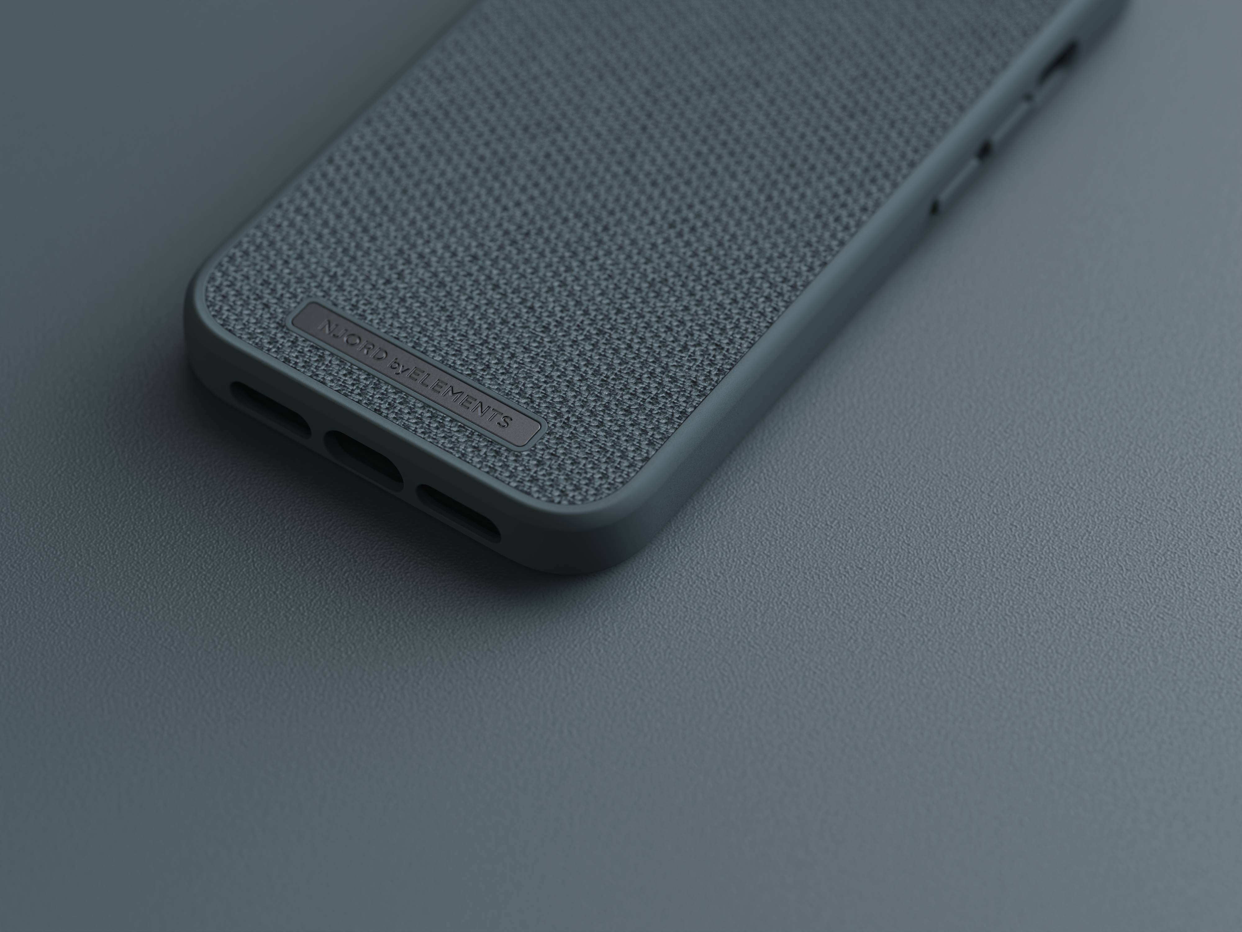 Rca Informatique - image du produit : NJORD FABRIC TONAL CASE IPHONE 14 DARK GREY