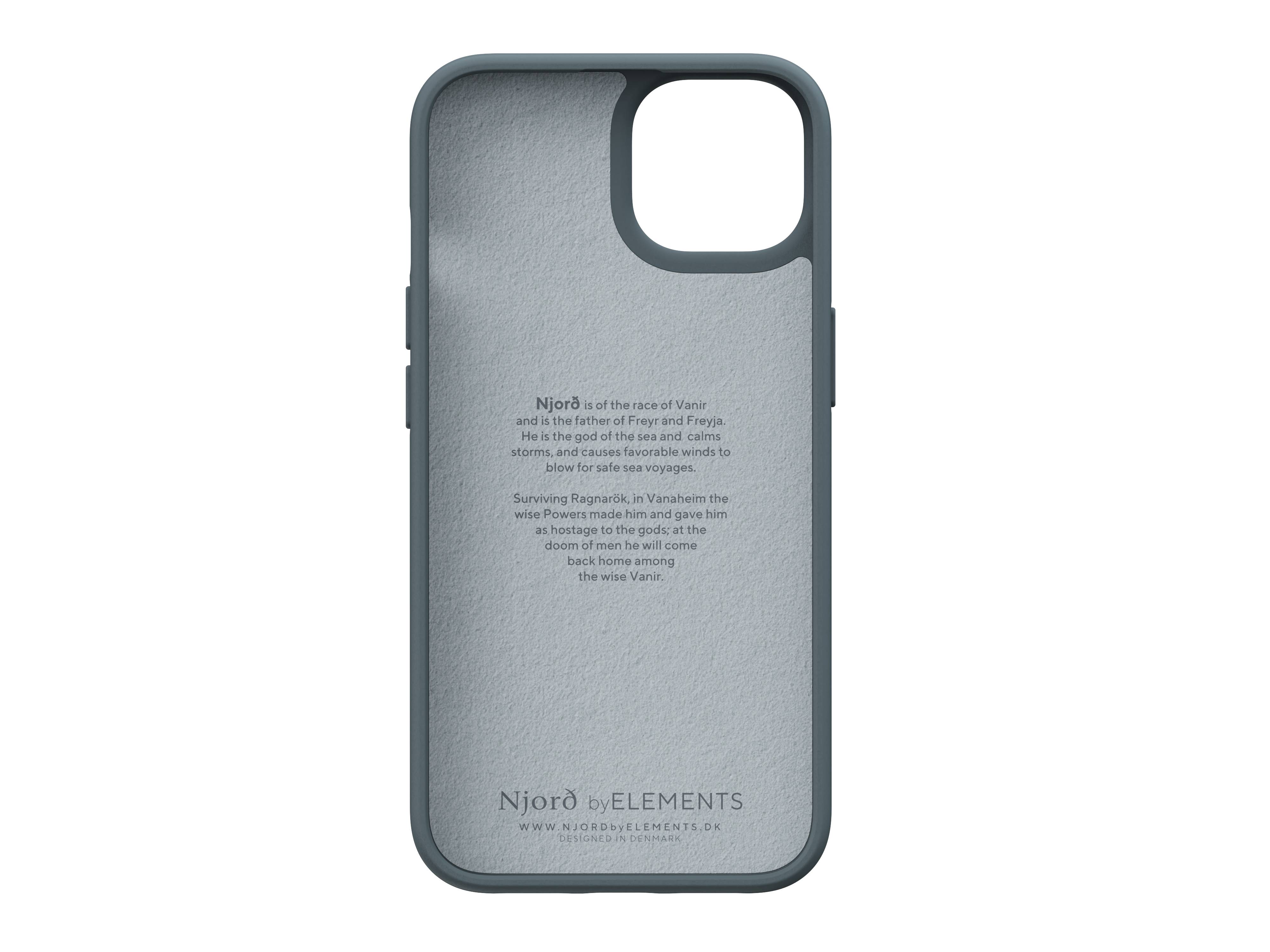 Rca Informatique - image du produit : NJORD FABRIC TONAL CASE IPHONE 14 DARK GREY