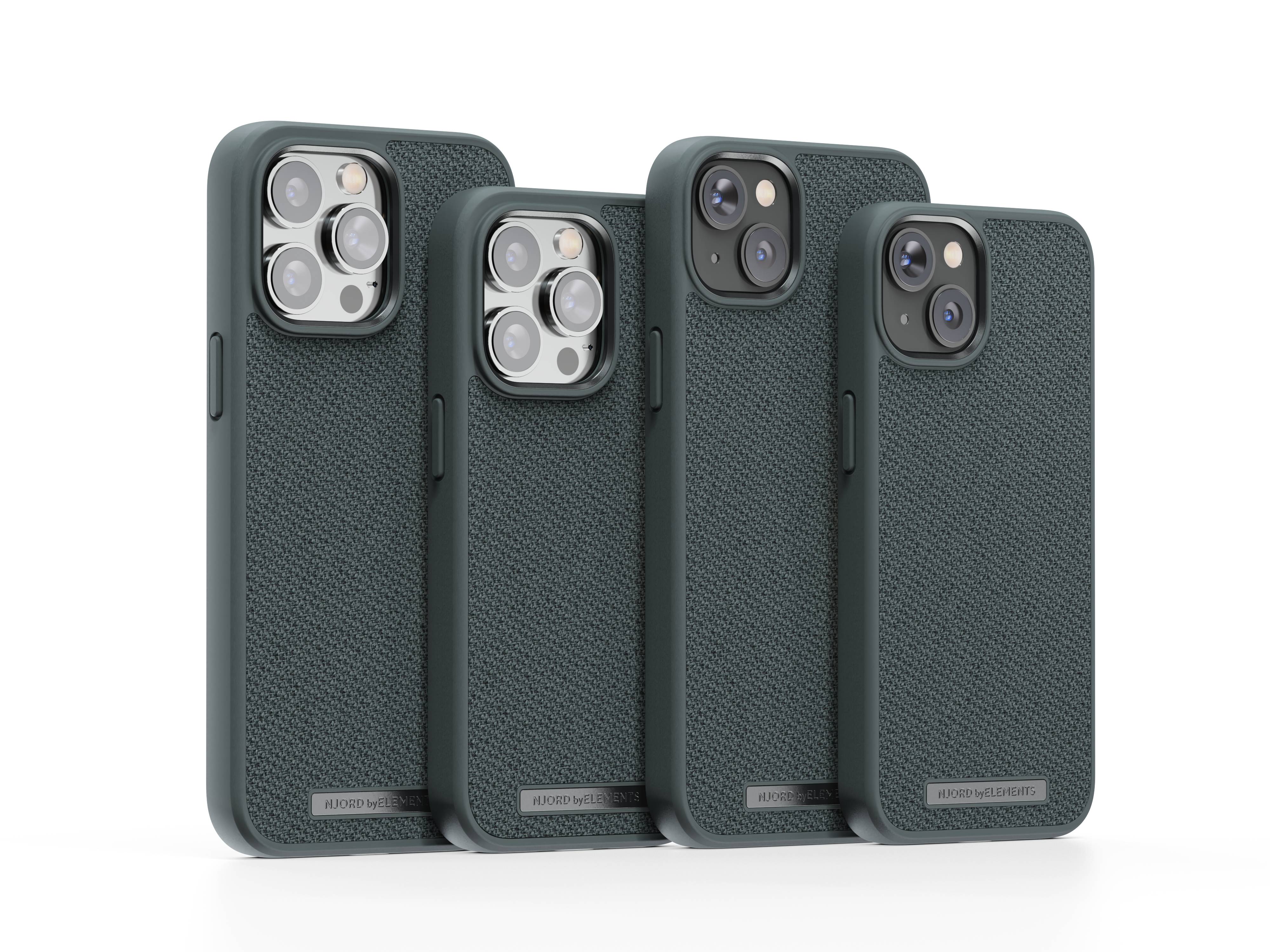 Rca Informatique - image du produit : IPHONE 14 PLUS CASE NJORD - FABRIC - GREY