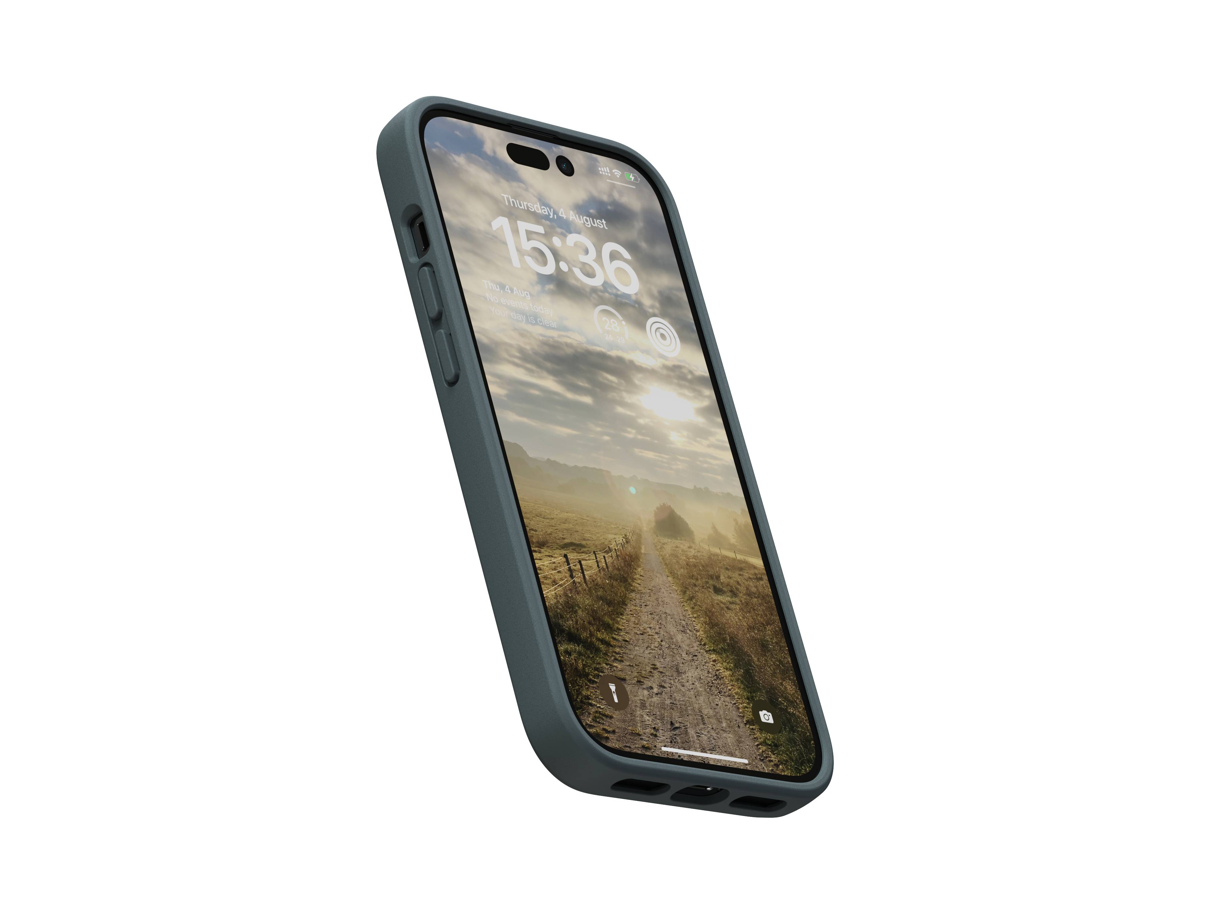 Rca Informatique - image du produit : NJORD FABRIC TONAL CASE IPHONE 14 PRO DARK GREY