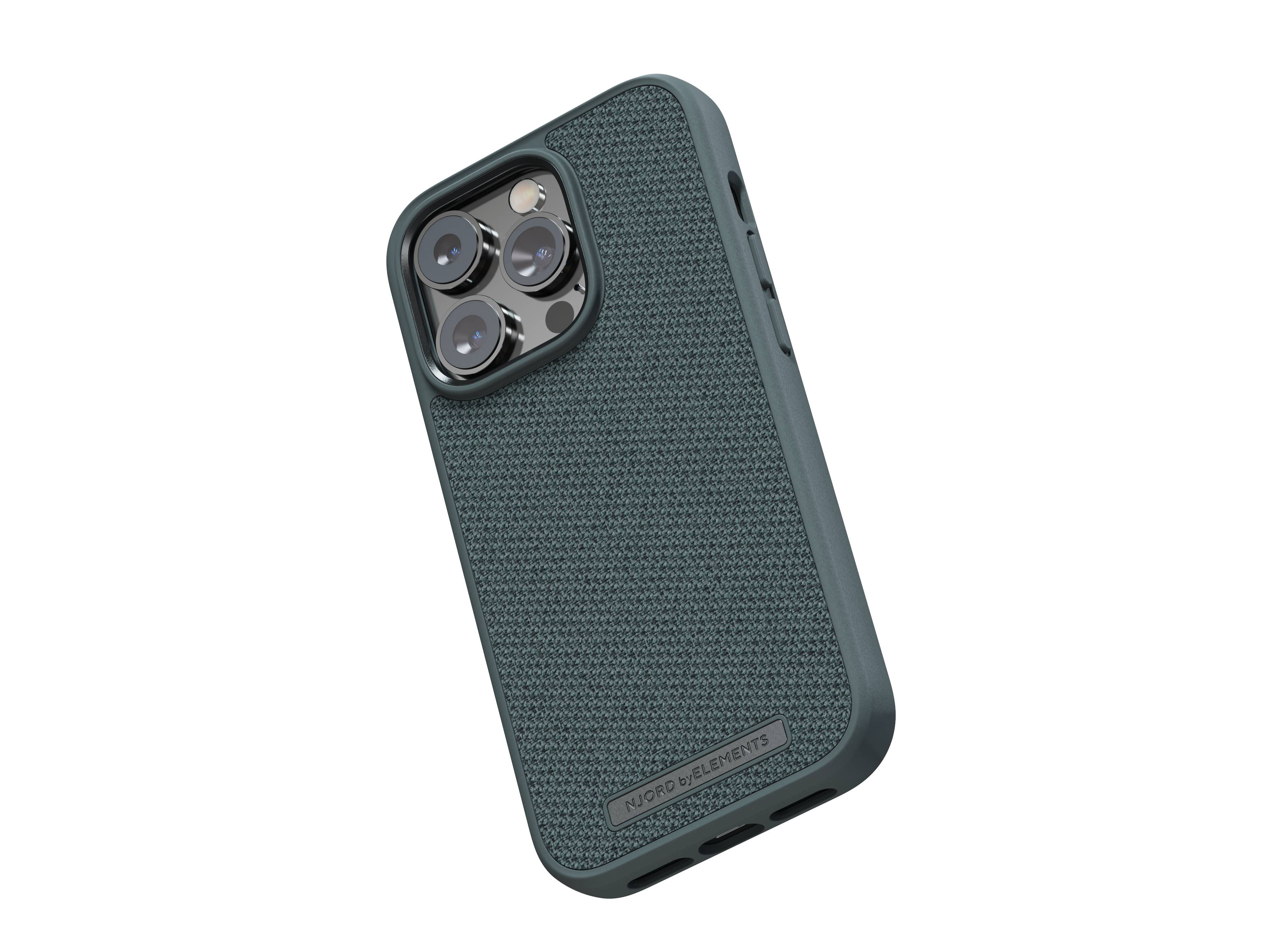 Rca Informatique - image du produit : NJORD FABRIC TONAL CASE IPHONE 14 PRO DARK GREY