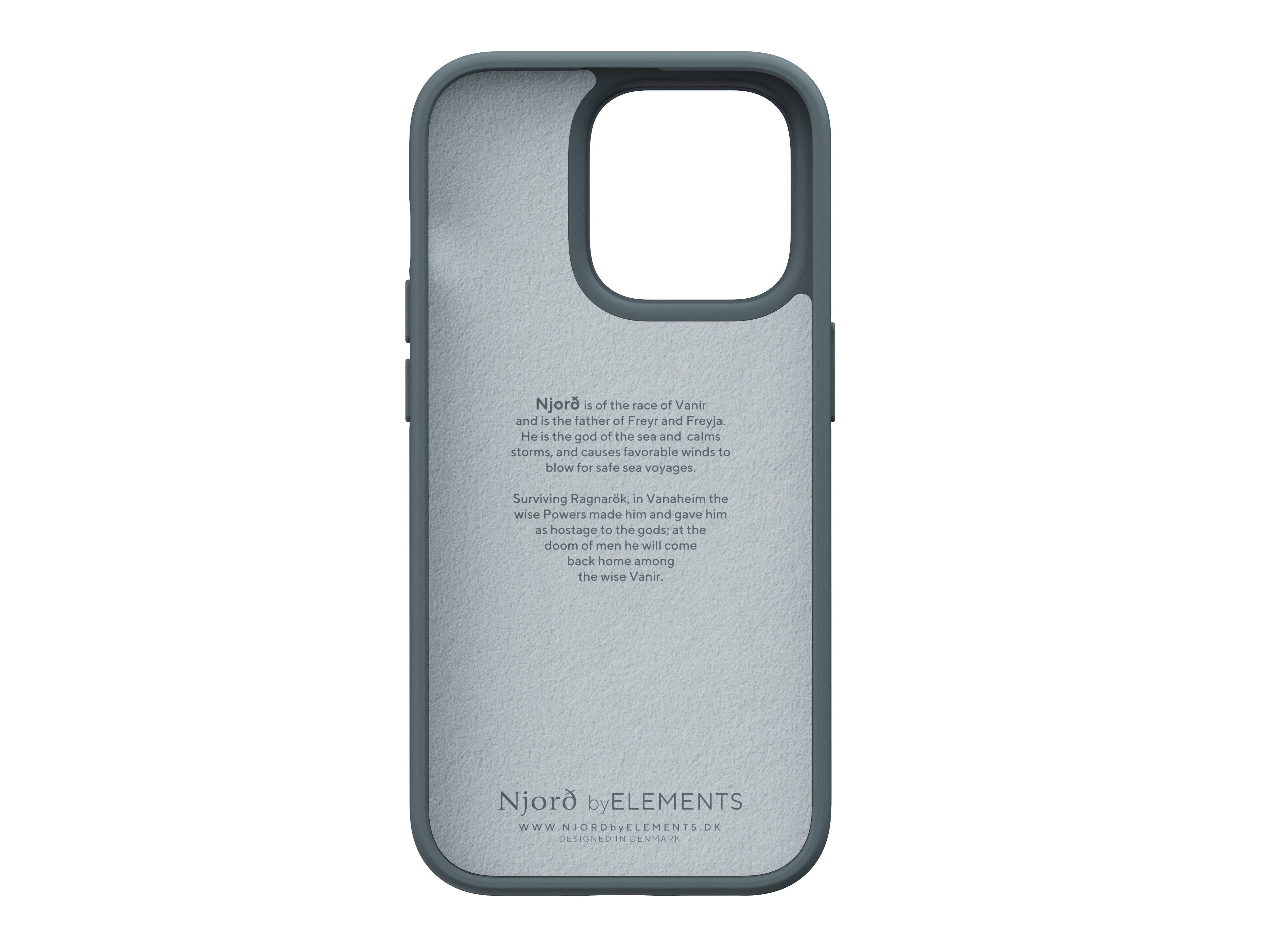 Rca Informatique - image du produit : NJORD FABRIC TONAL CASE IPHONE 14 PRO DARK GREY