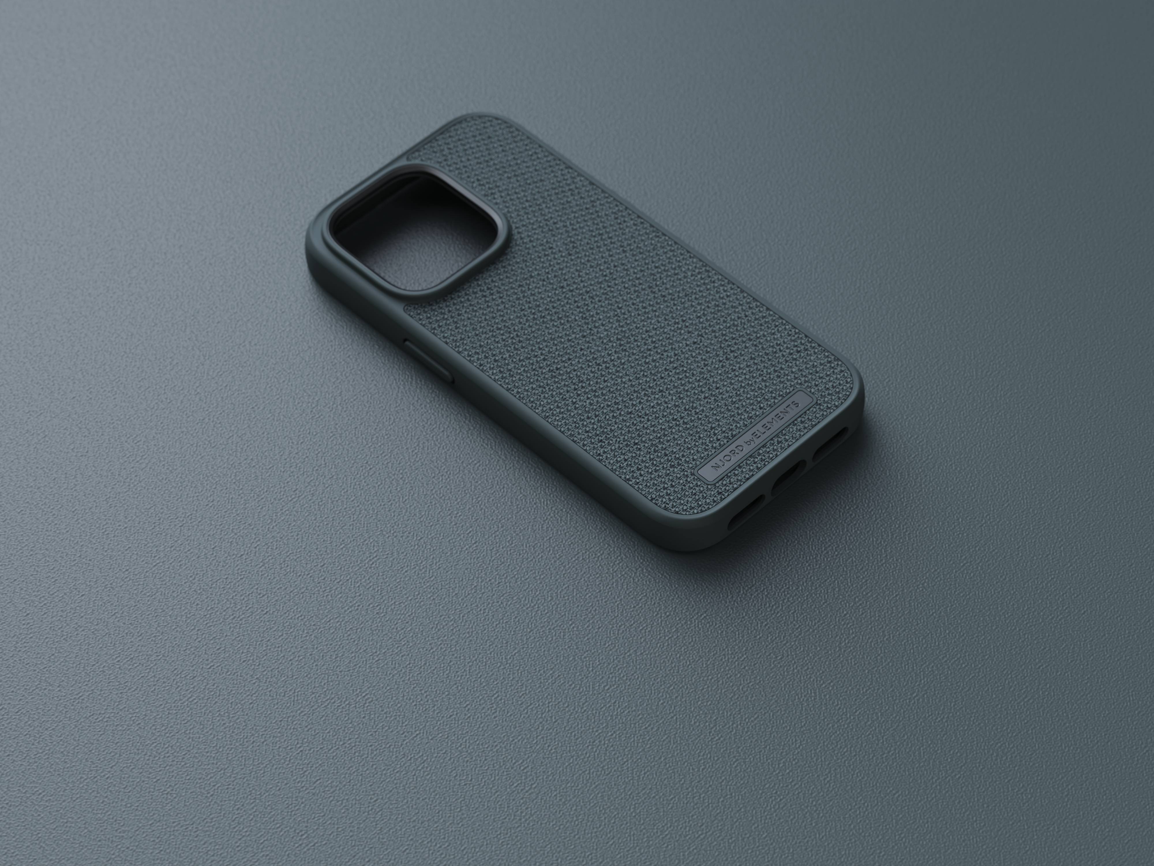 Rca Informatique - image du produit : NJORD FABRIC TONAL CASE IPHONE 14 PRO DARK GREY