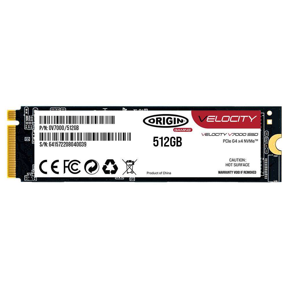 Rca Informatique - image du produit : VELOCITY V7000 512GB PCIE 4.0 NVME M.2 SSD