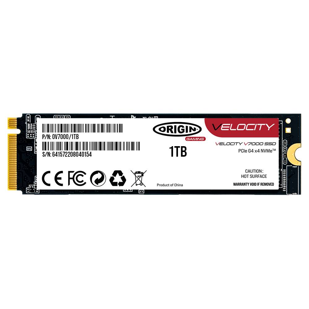 Rca Informatique - image du produit : VELOCITY V7000 1TB PCIE 4.0 NVME M.2 SSD