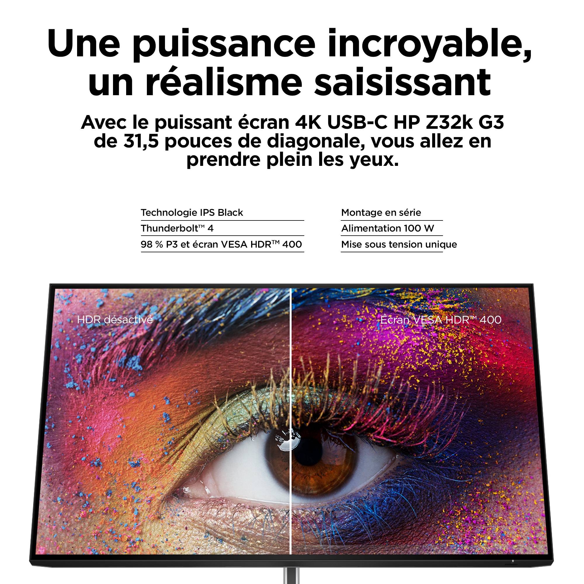 Rca Informatique - image du produit : HP Z32K G3 USB-C 4K DISPLAY EUROPE - ENGLISH LOCALIZATION