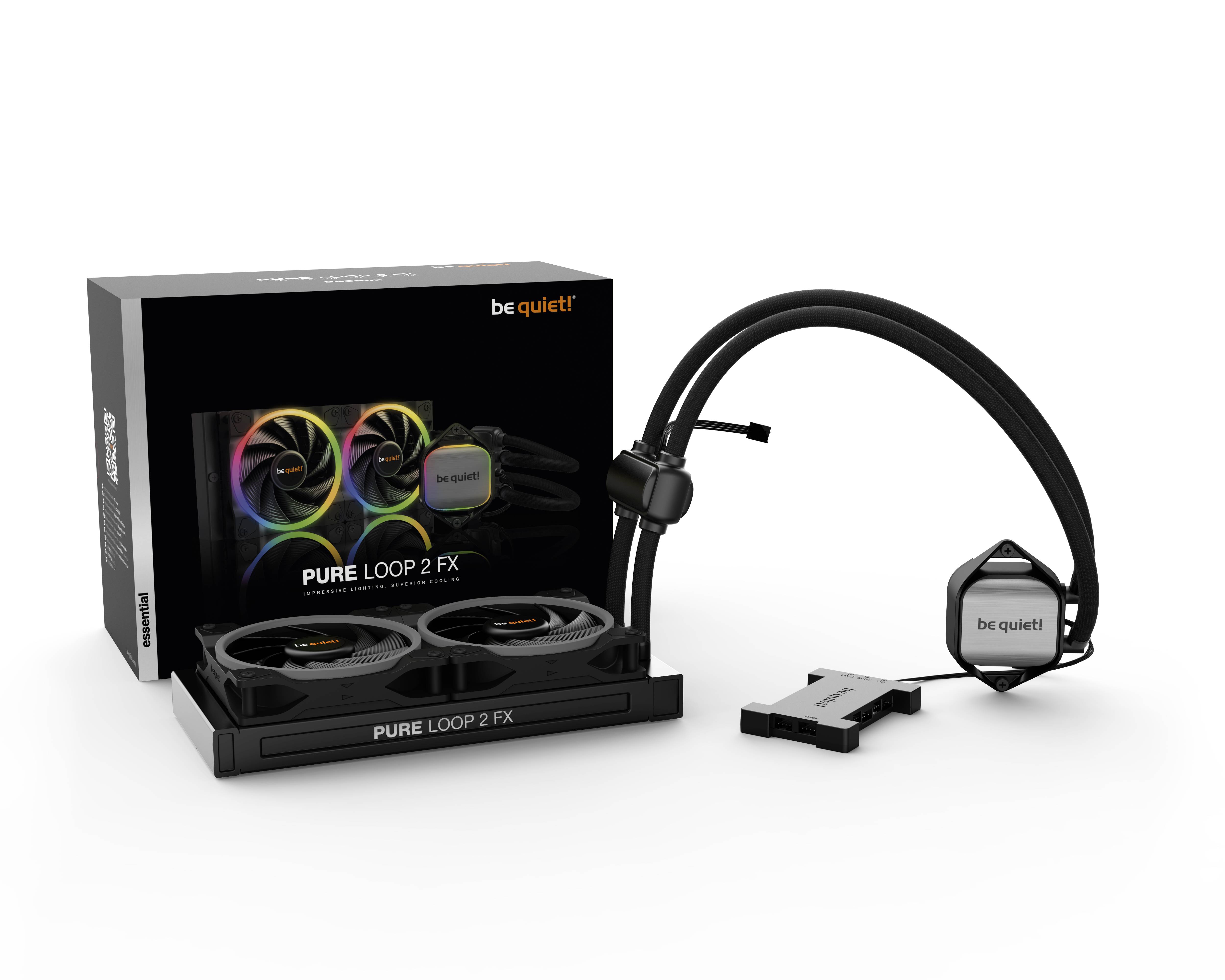 Rca Informatique - image du produit : BE QUIET PURE LOOP 2 FX 240MM