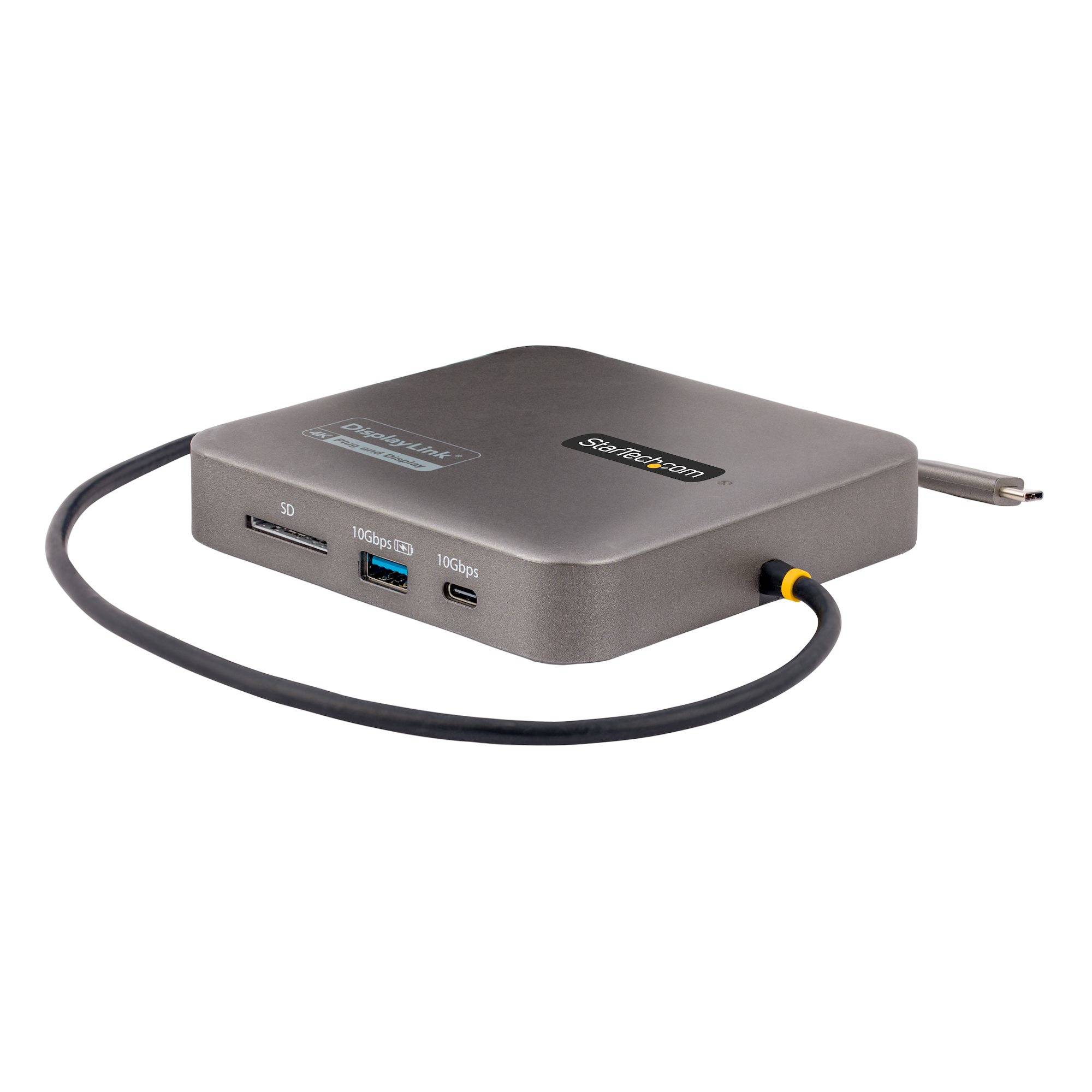 Rca Informatique - image du produit : USB-C MULTIPORT ADAPTER 2X 4K 60HZ HDMI/USB 10GBPS HUB/100W PD