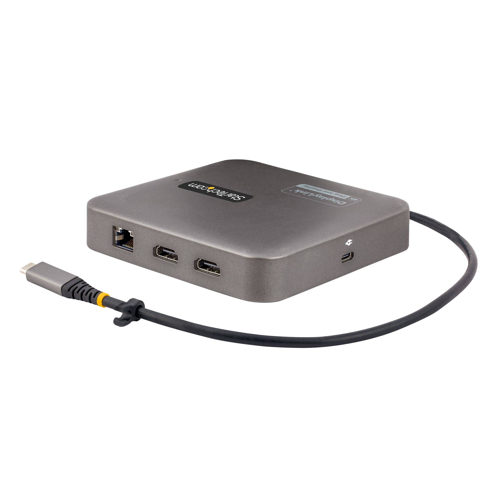 Rca Informatique - image du produit : USB-C MULTIPORT ADAPTER 2X 4K 60HZ HDMI/USB 10GBPS HUB/100W PD