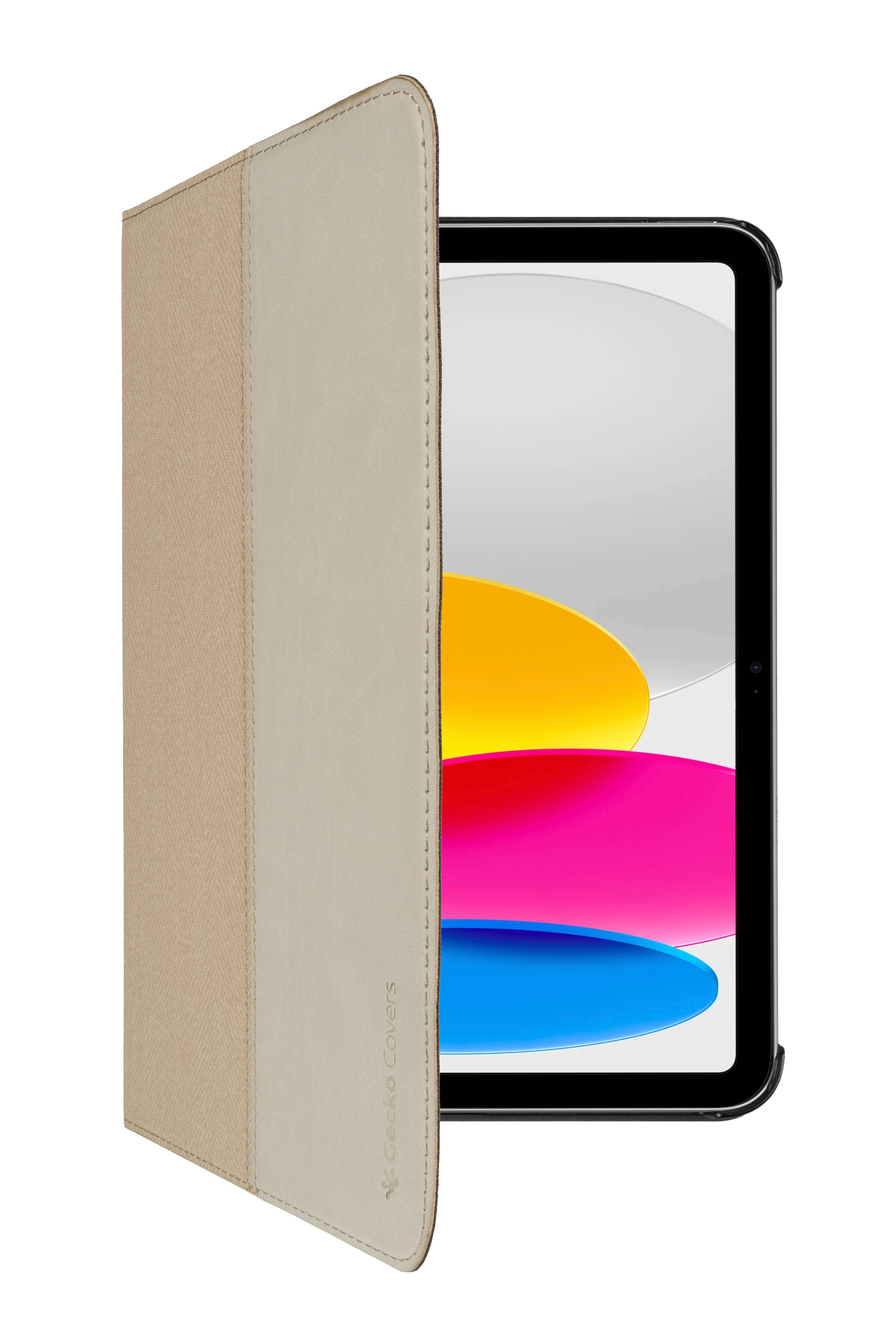 Rca Informatique - image du produit : APPLE IPAD 10.9 (2022) COVER GECKO COVERS - SAND