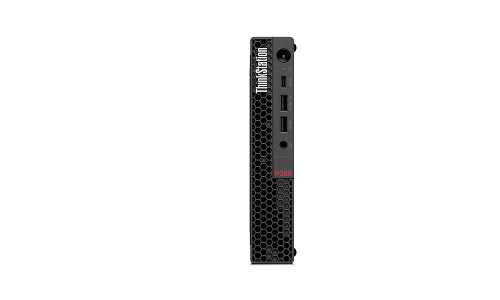 Rca Informatique - image du produit : THINKSTATION P360 TINY I7-12700 512GB 16GB NOOD W11P THINKRED