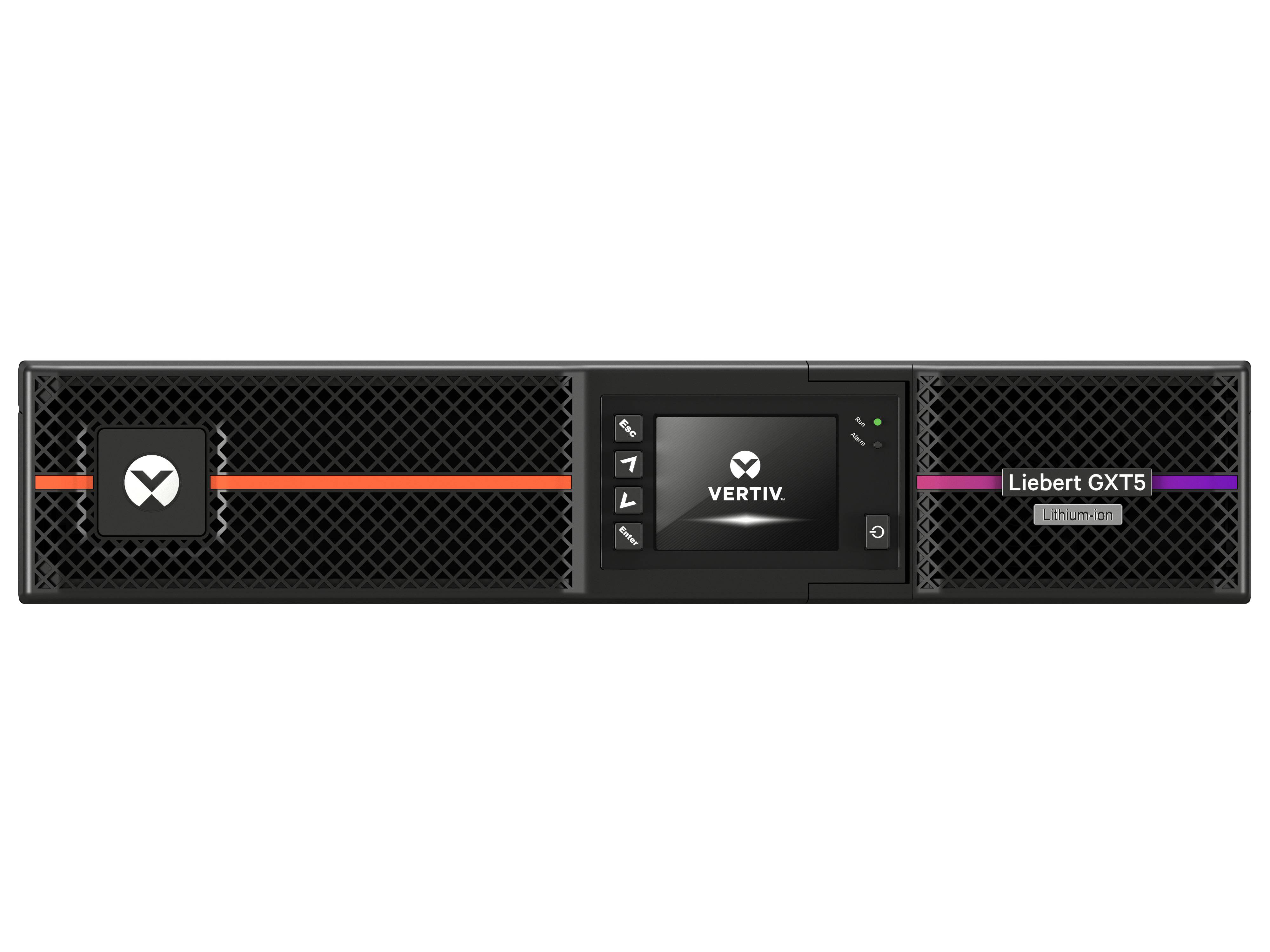 Rca Informatique - image du produit : VERTIV LIEBERT GXT5 1PH UPS 1.5KVA LI-ION INPUT PLUG IEC C14