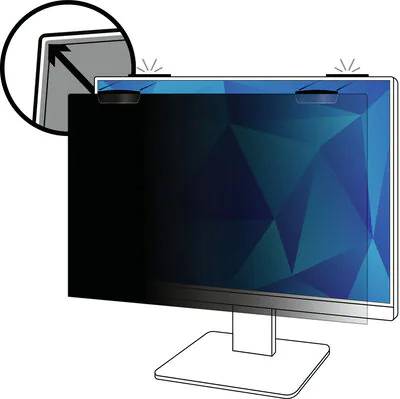 Rca Informatique - image du produit : PRIVACY FILTER FOR 24.0IN FULL SCREEN MONITOR (16:10 ASPECT RAT