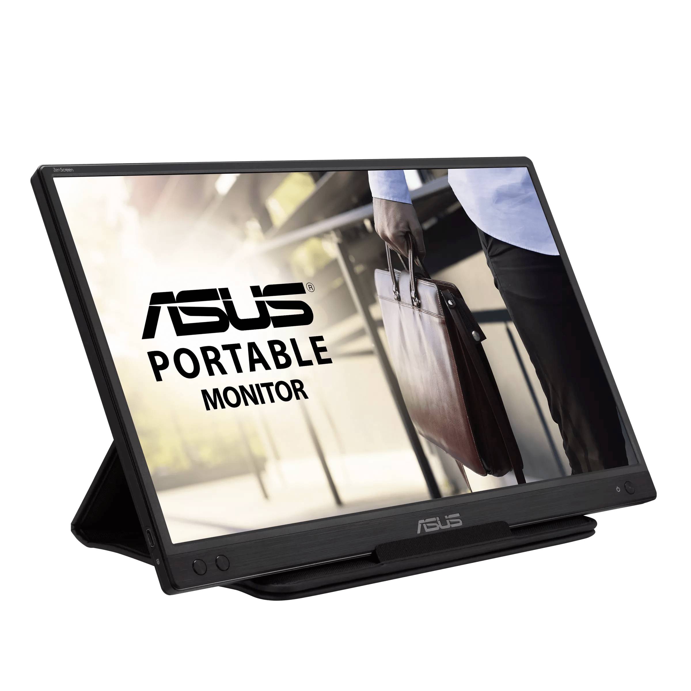 Rca Informatique - image du produit : ASUS MB166B 1920X1080 15.6IN FULL HD IPS USB 1000:1 1MS