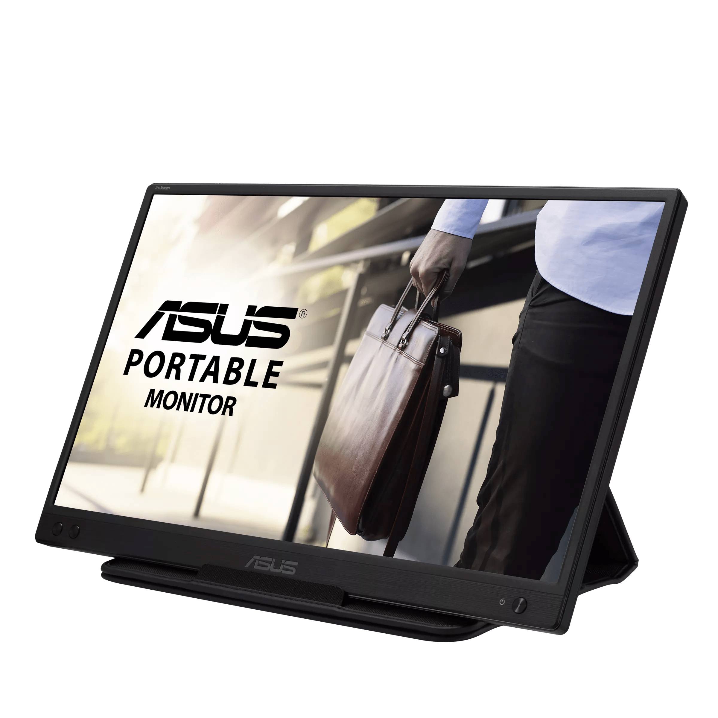 Rca Informatique - image du produit : ASUS MB166B 1920X1080 15.6IN FULL HD IPS USB 1000:1 1MS