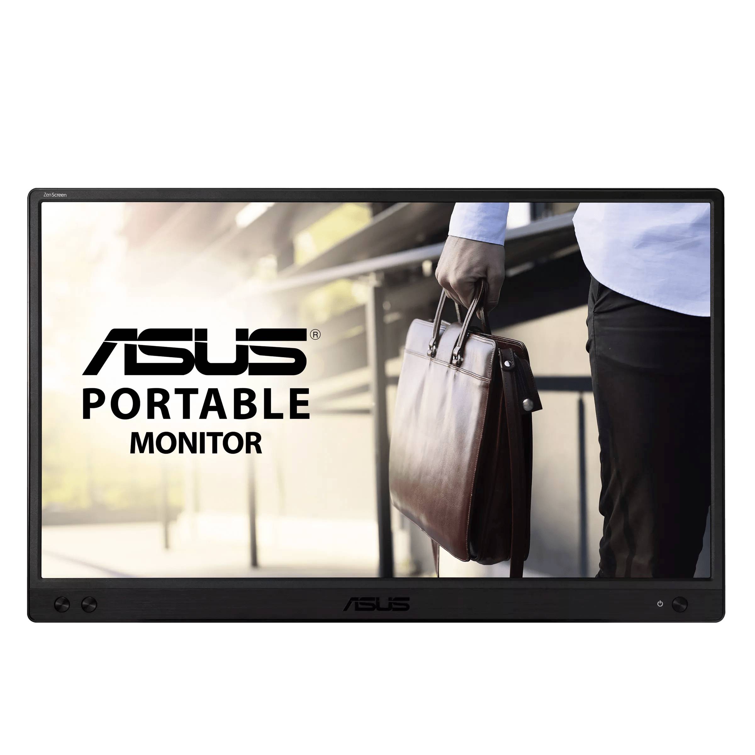 Rca Informatique - image du produit : ASUS MB166B 1920X1080 15.6IN FULL HD IPS USB 1000:1 1MS