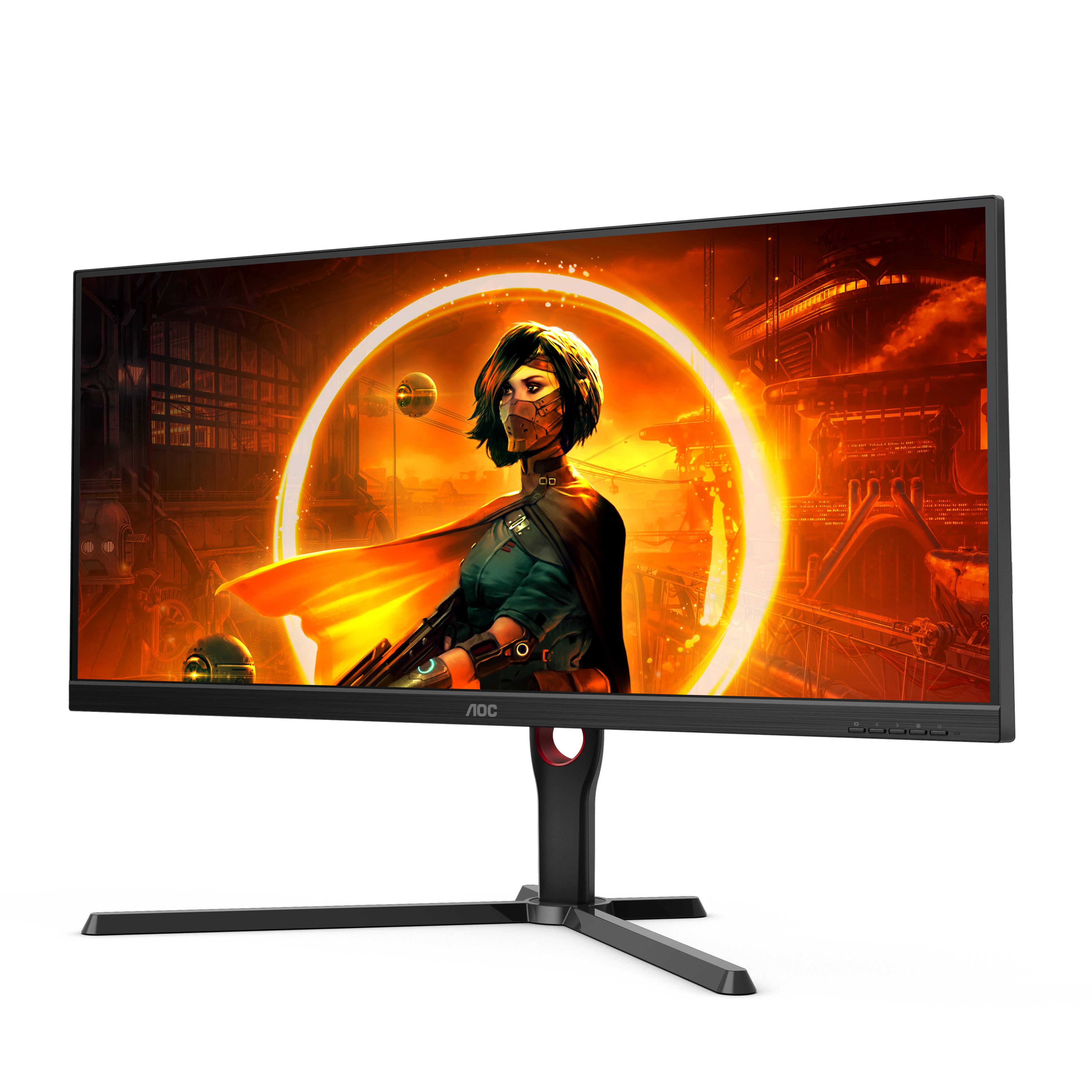 Rca Informatique - image du produit : U34G3XM/EU 34IN VA UWQHD 144HZ 300CD/4MS/2HDMI/DP/HAS