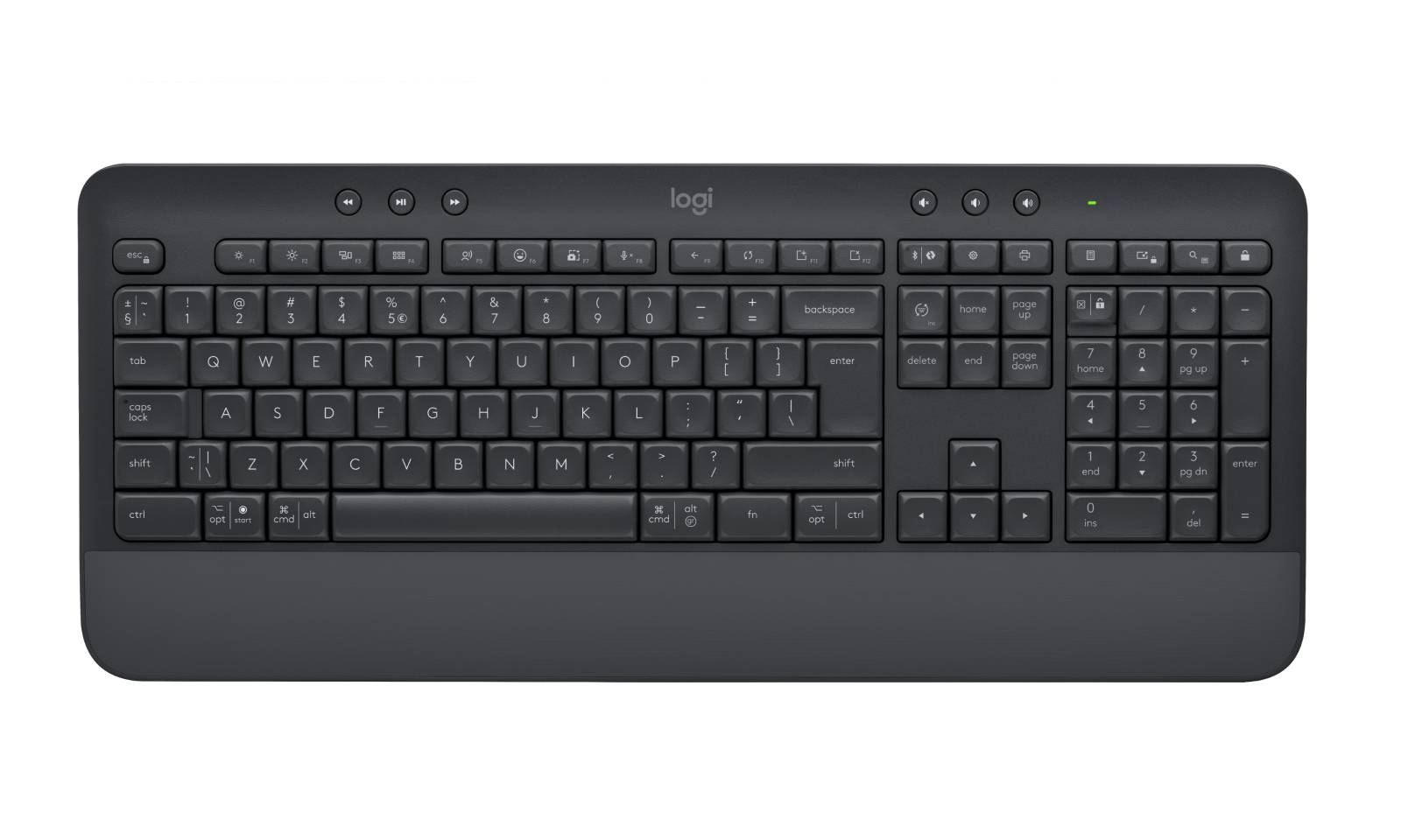 Rca Informatique - image du produit : SIGNATURE K650 - GRAPHITE - US INTL - INTNL