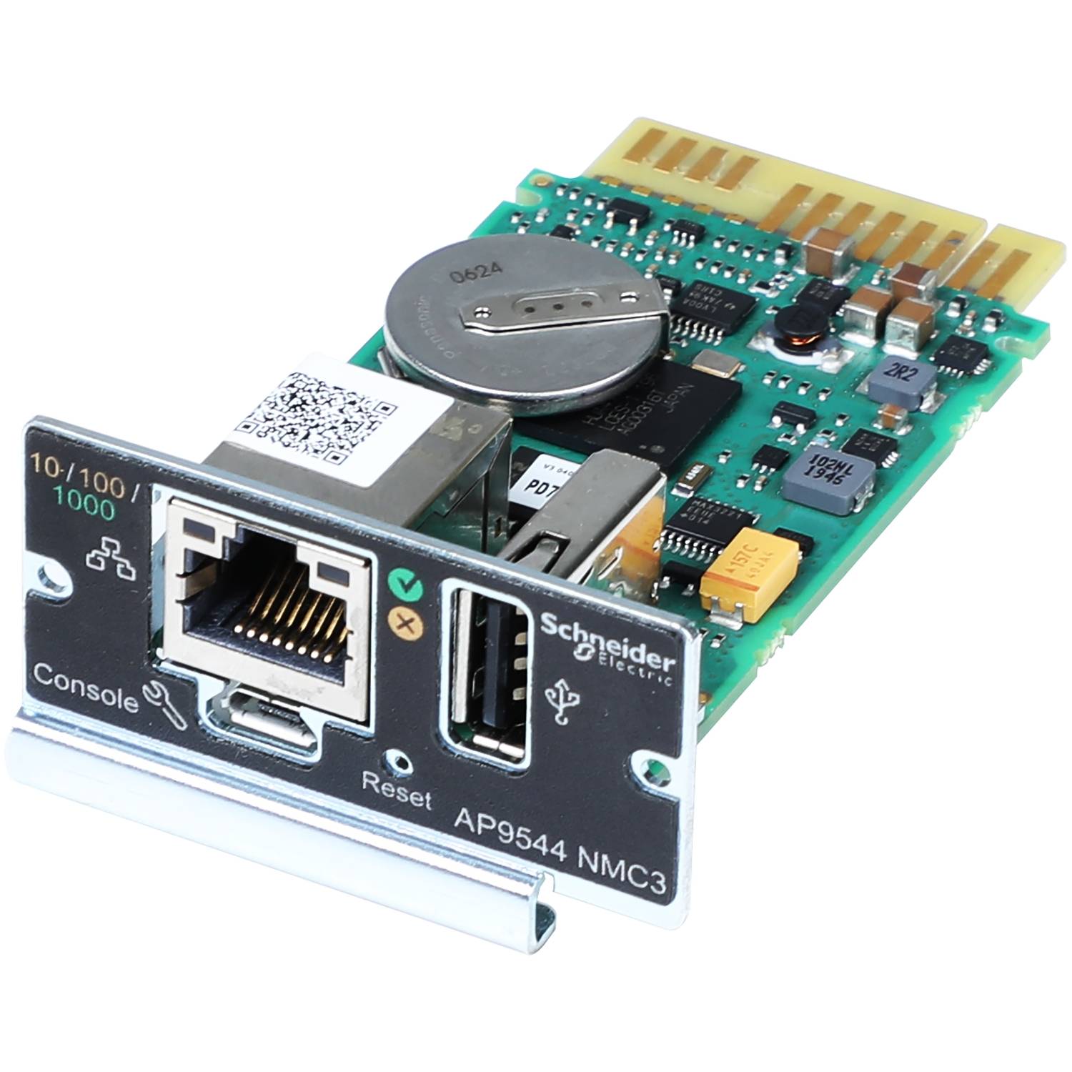 Rca Informatique - Image du produit : NETWORK MANAGEMENT CARD FOR EASY UPS 1-PHASE