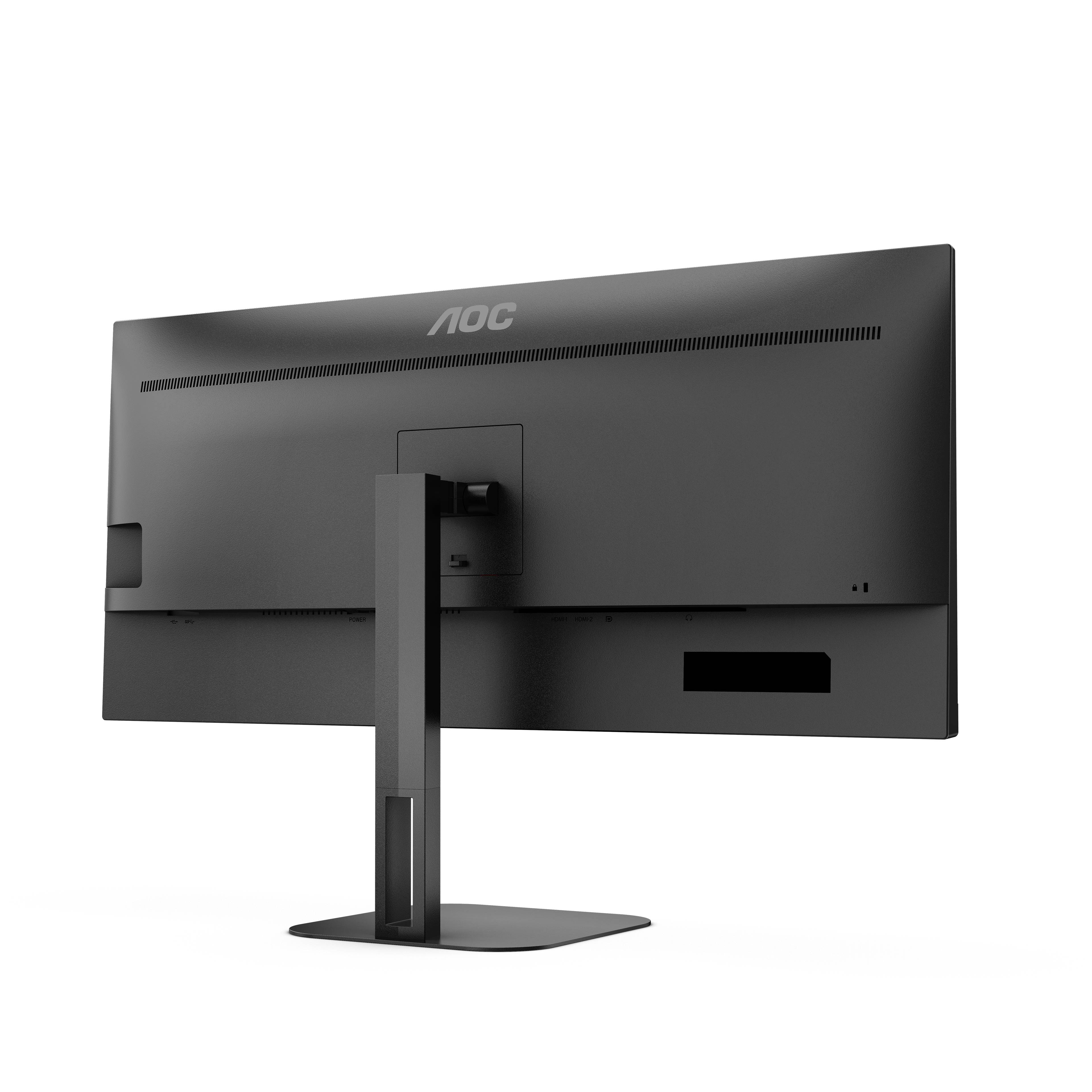 Rca Informatique - image du produit : U34V5C/BK 34IN VA WQHD 300CD/HDMI/DP/4USB/USB-C/HAS