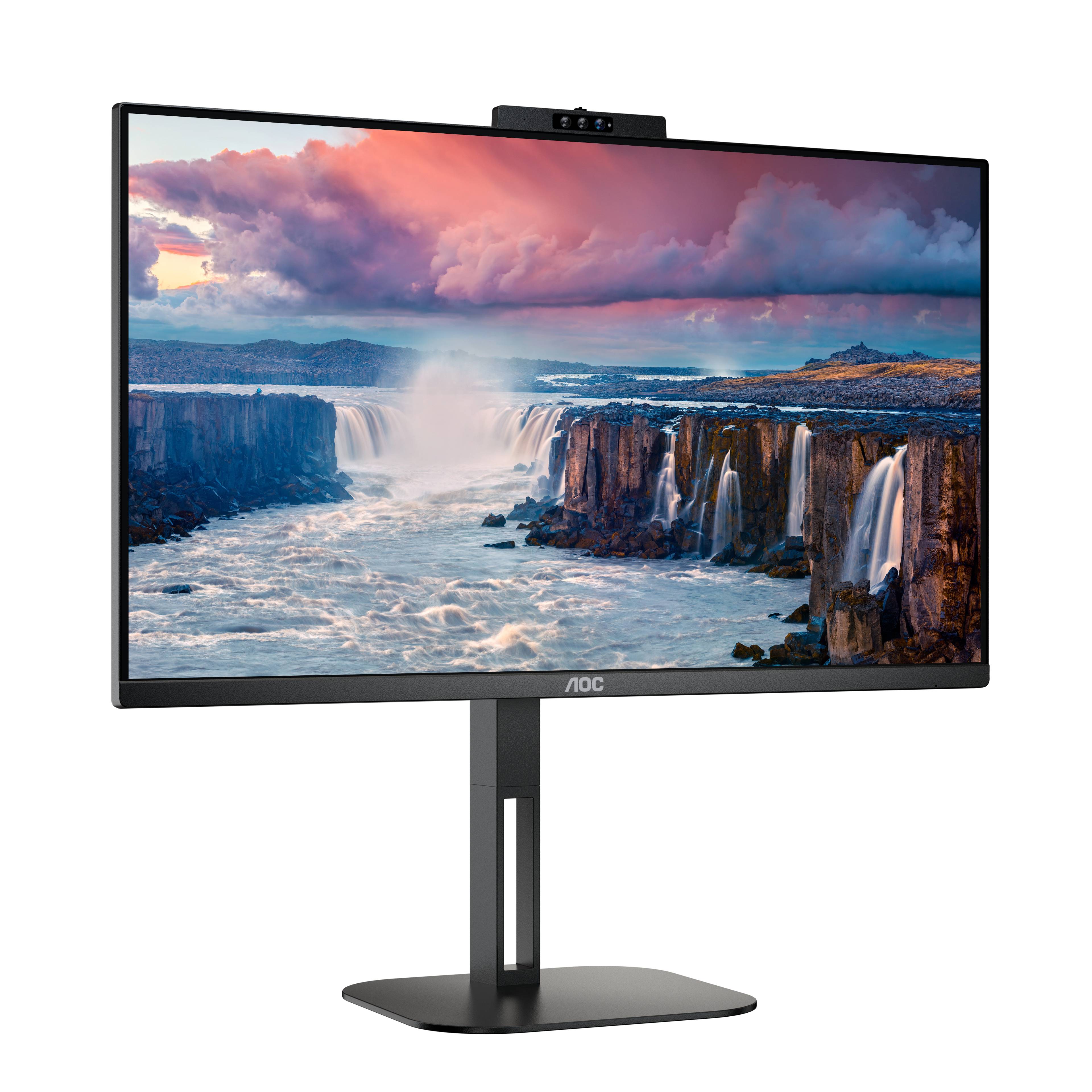 Rca Informatique - image du produit : 24V5CW/BK 23.8IN IPS FHD 300CD/HDMI/DP/4USB/USB-C/HAS