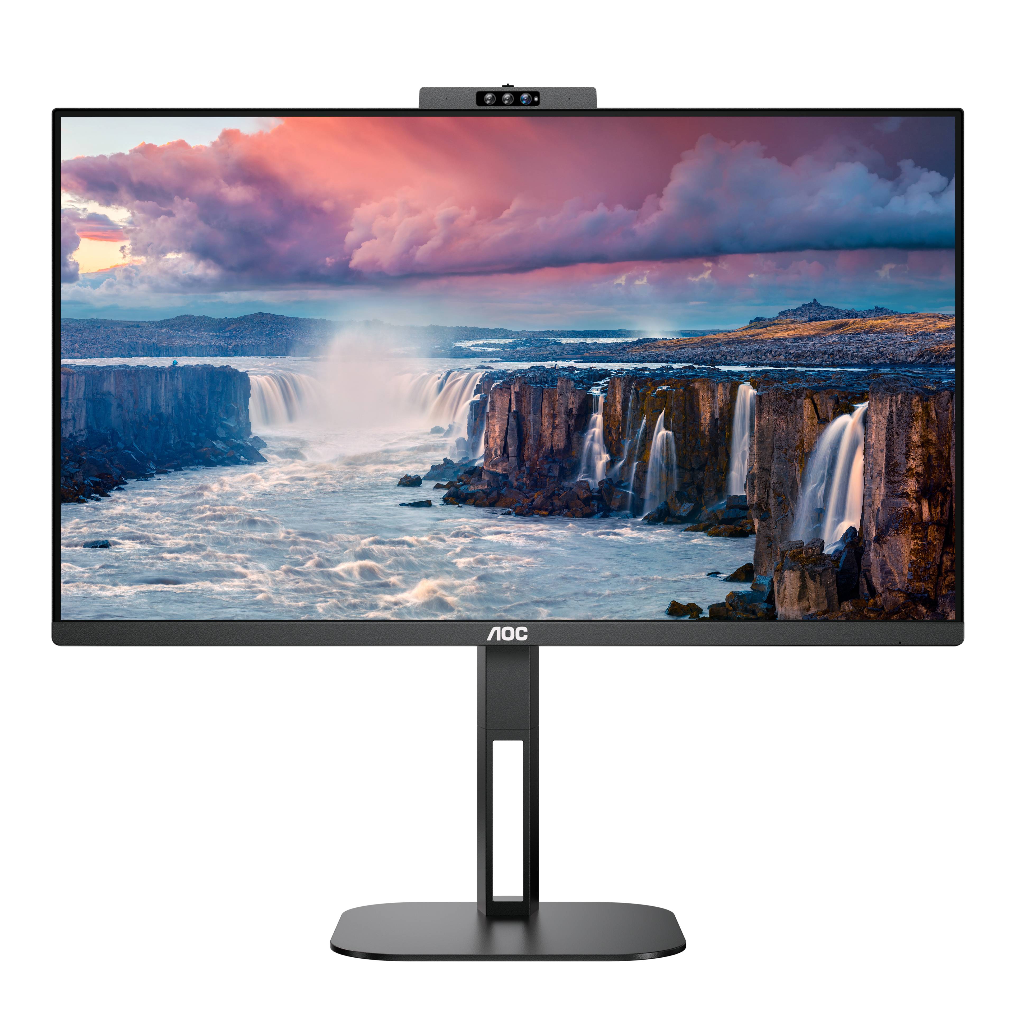 Rca Informatique - image du produit : 24V5CW/BK 23.8IN IPS FHD 300CD/HDMI/DP/4USB/USB-C/HAS