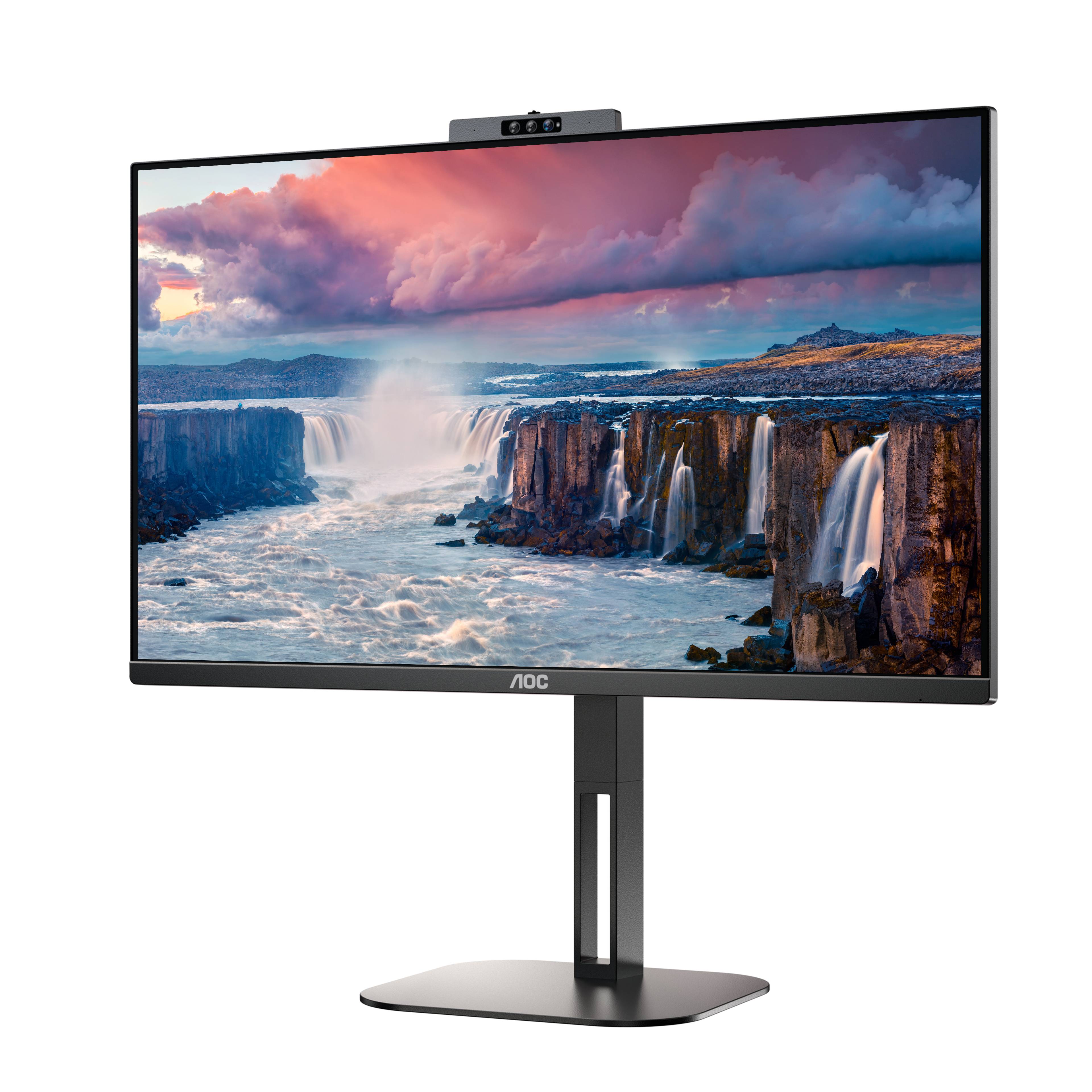 Rca Informatique - image du produit : 24V5CW/BK 23.8IN IPS FHD 300CD/HDMI/DP/4USB/USB-C/HAS