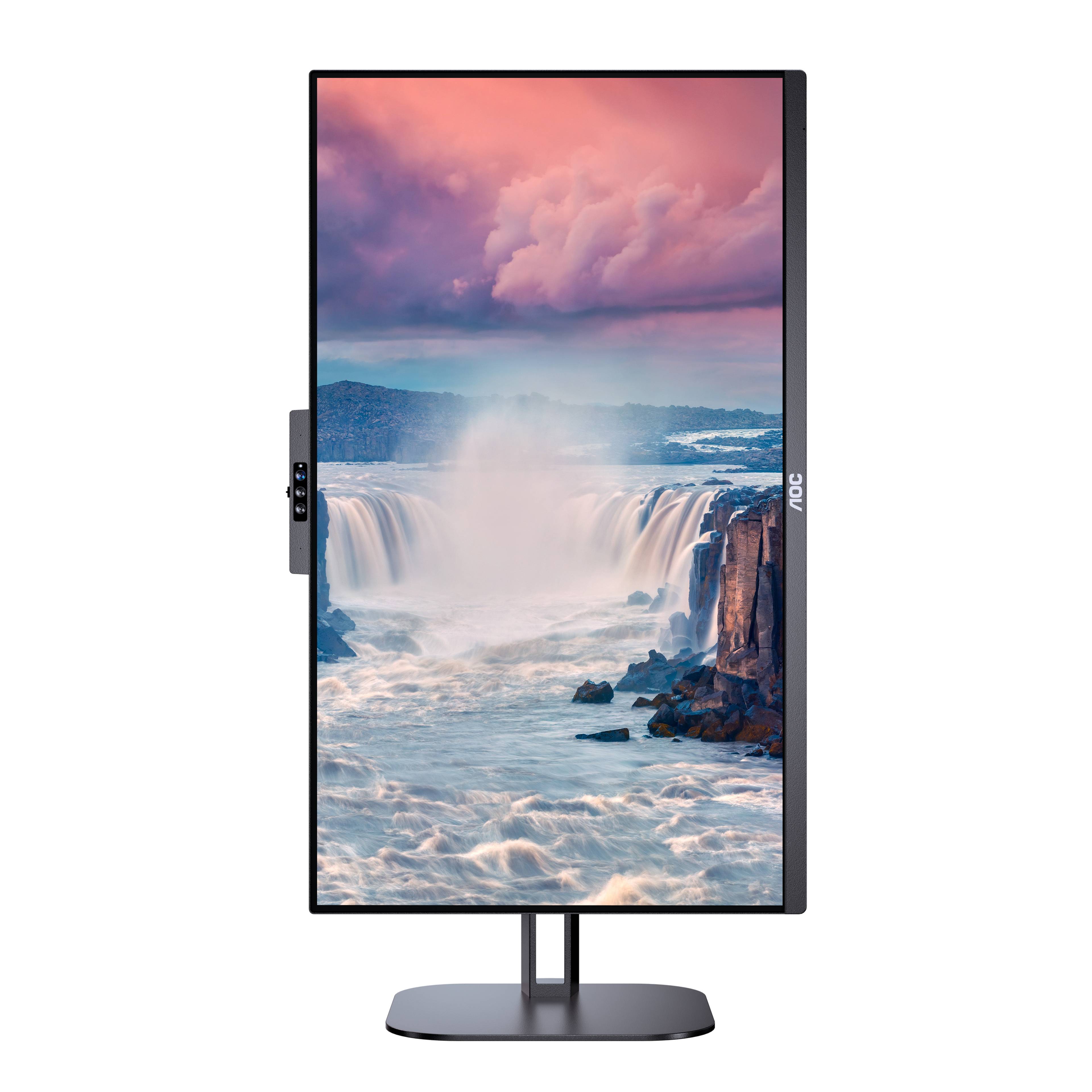 Rca Informatique - image du produit : 24V5CW/BK 23.8IN IPS FHD 300CD/HDMI/DP/4USB/USB-C/HAS