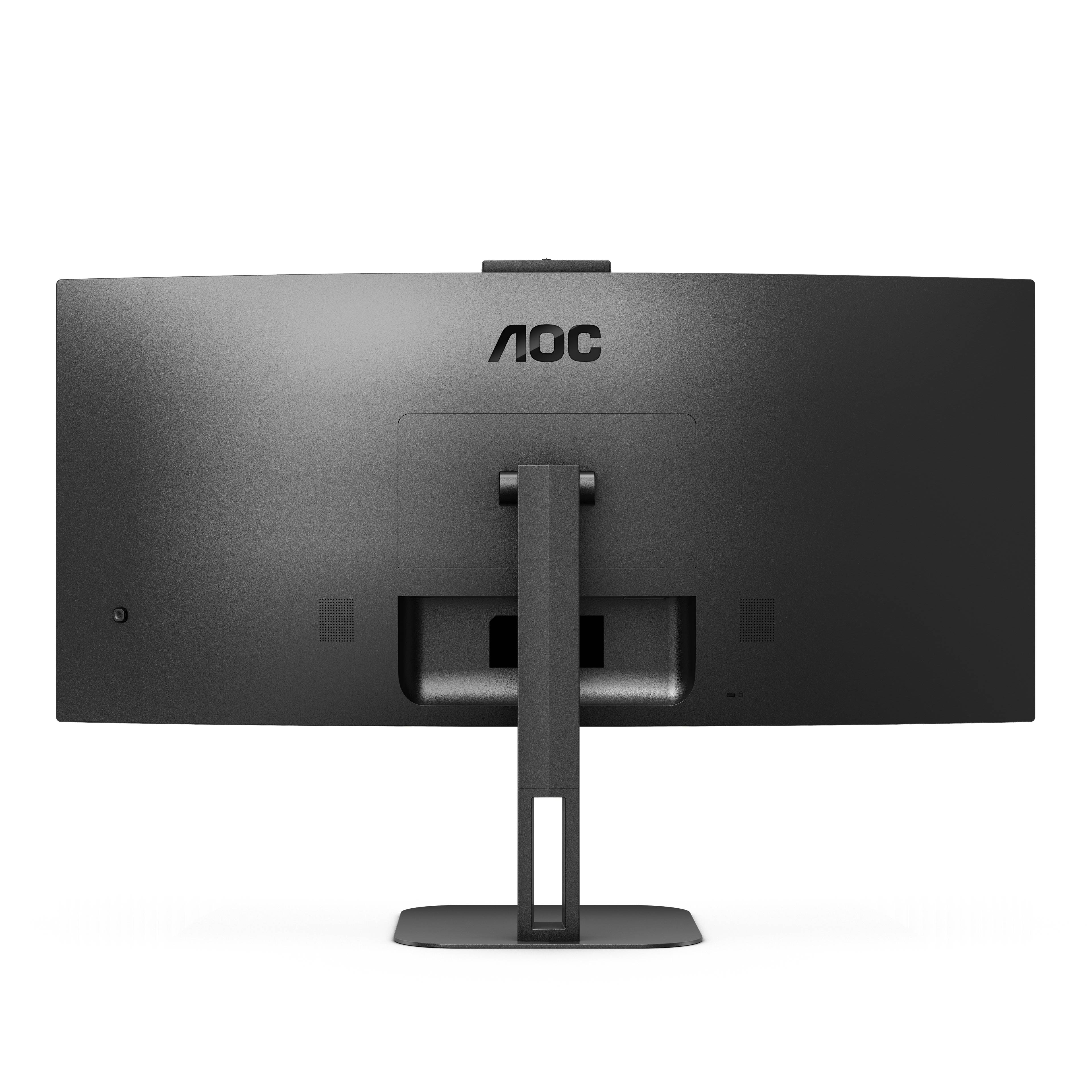 Rca Informatique - image du produit : CU34V5CW/BK 34IN CV VA WQHD 300CD/HDMI/DP/4USB/USB-C/HAS