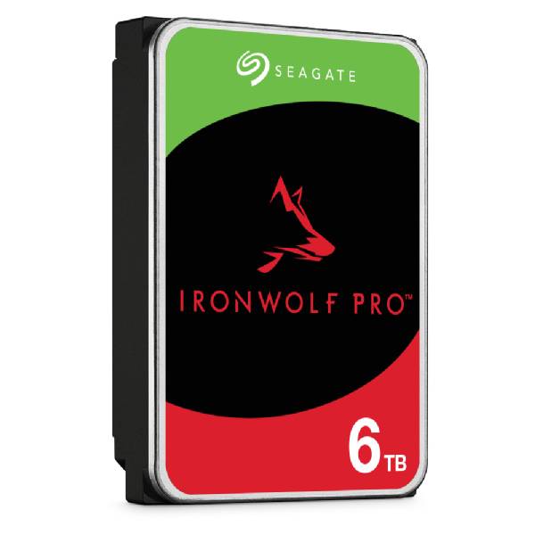 Rca Informatique - image du produit : IRONWOLF PRO 6TB SATA 3.5IN 7200RPM ENTERPRISE NAS