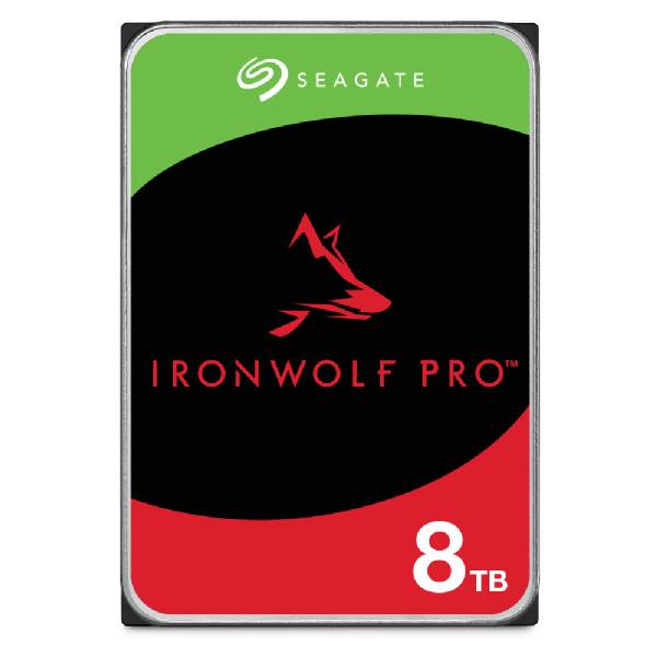 Rca Informatique - image du produit : IRONWOLF PRO 8TB SATA 3.5IN 7200RPM ENTERPRISE NAS