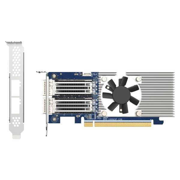 Rca Informatique - image du produit : 2 PORT 100GBE NW ADAP. 2XQSFP28 MELLANOX CONNECTX-6 DX CONTR.