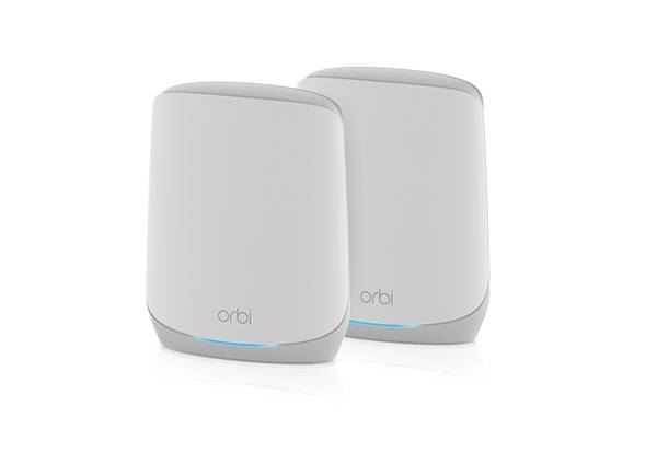 Rca Informatique - Image du produit : ORBI MESH WIFI6 SYSTEM AX5400 TRI-BAND W/SATELLITEX1 (RBK762S)