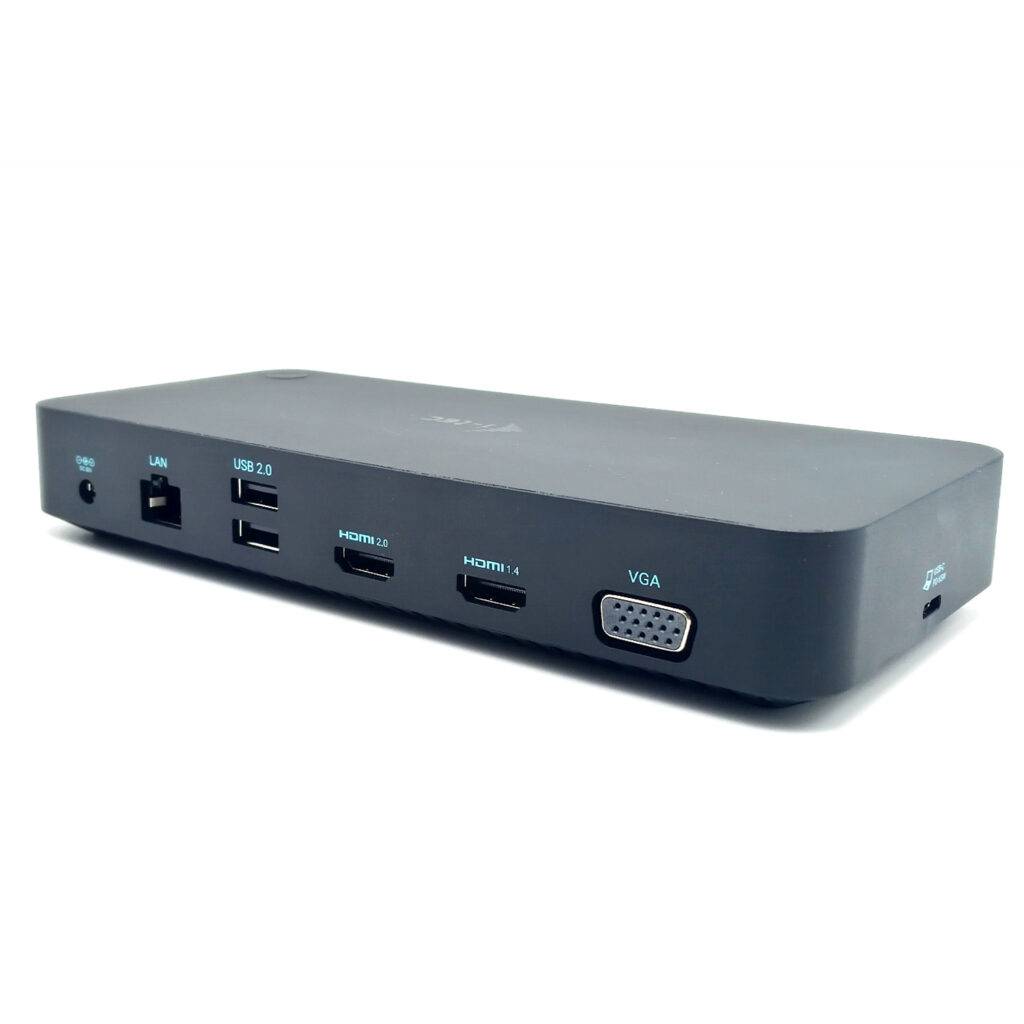 Rca Informatique - image du produit : I-TEC USB 3.0/USB-C/TB 3X LCD 3X VIDEO DOCKING STATION PD 65W