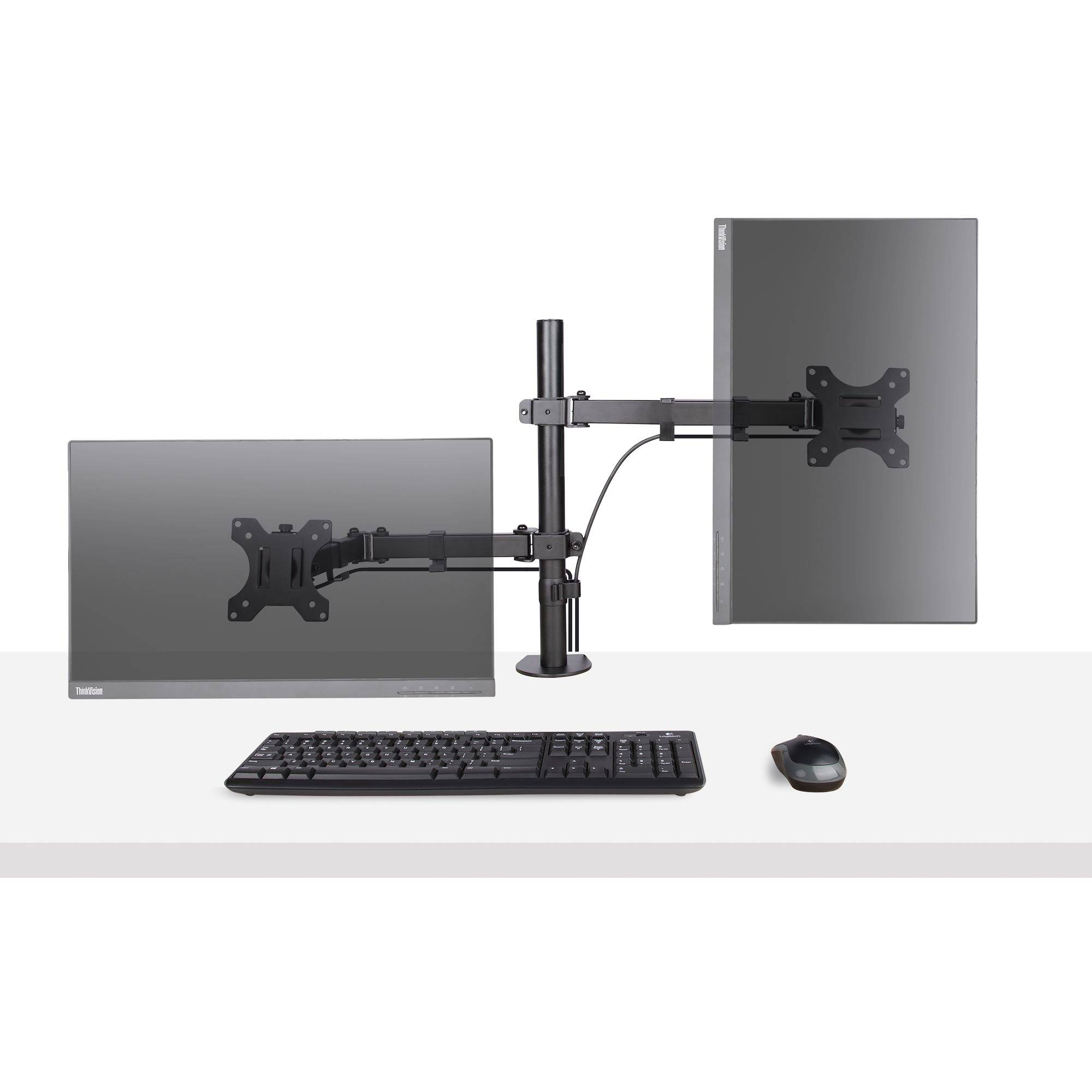 Rca Informatique - image du produit : MONITOR ARM - VESA LAPTOP TRAY - LAPTOP ARM MOUNT