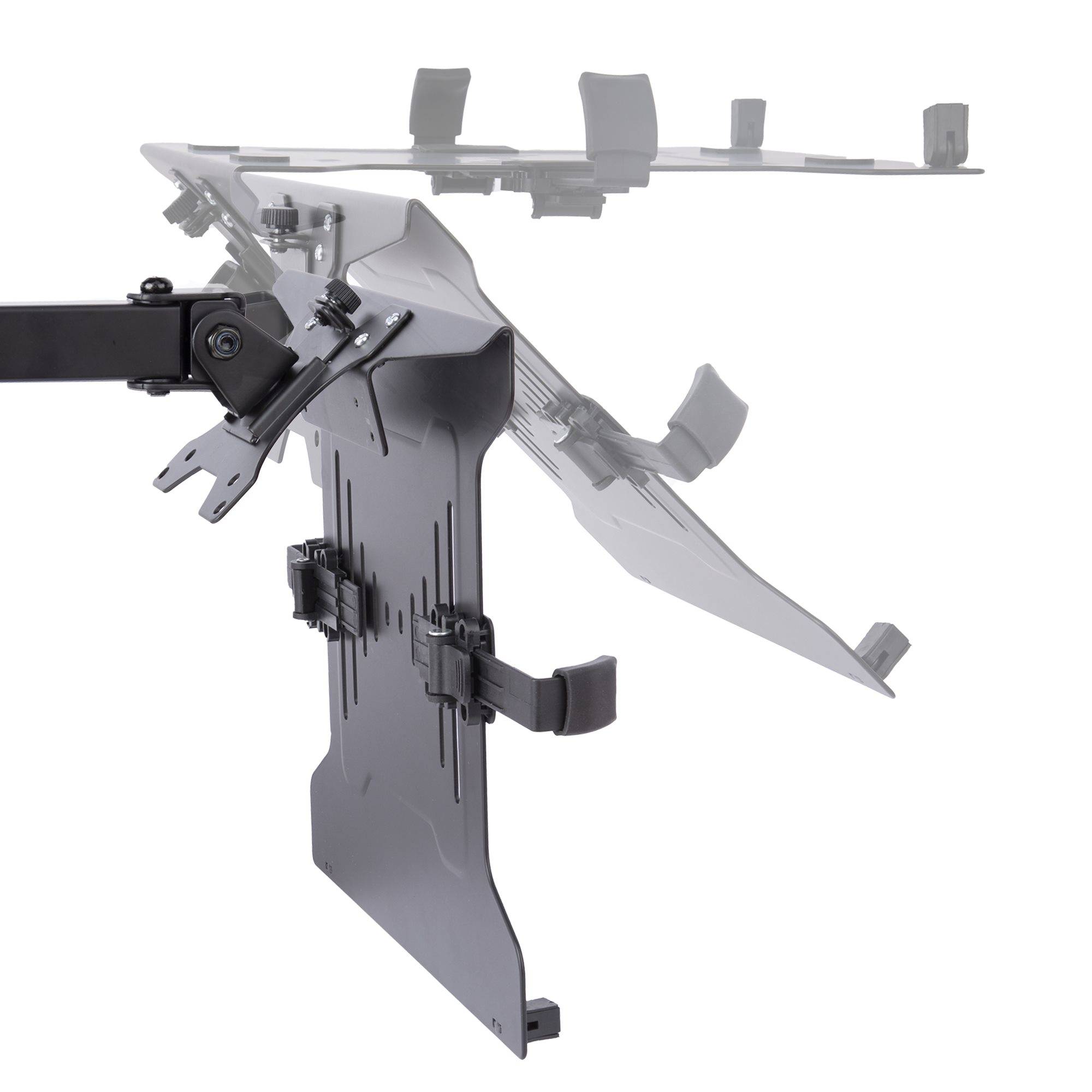 Rca Informatique - image du produit : MONITOR ARM - VESA LAPTOP TRAY - LAPTOP ARM MOUNT