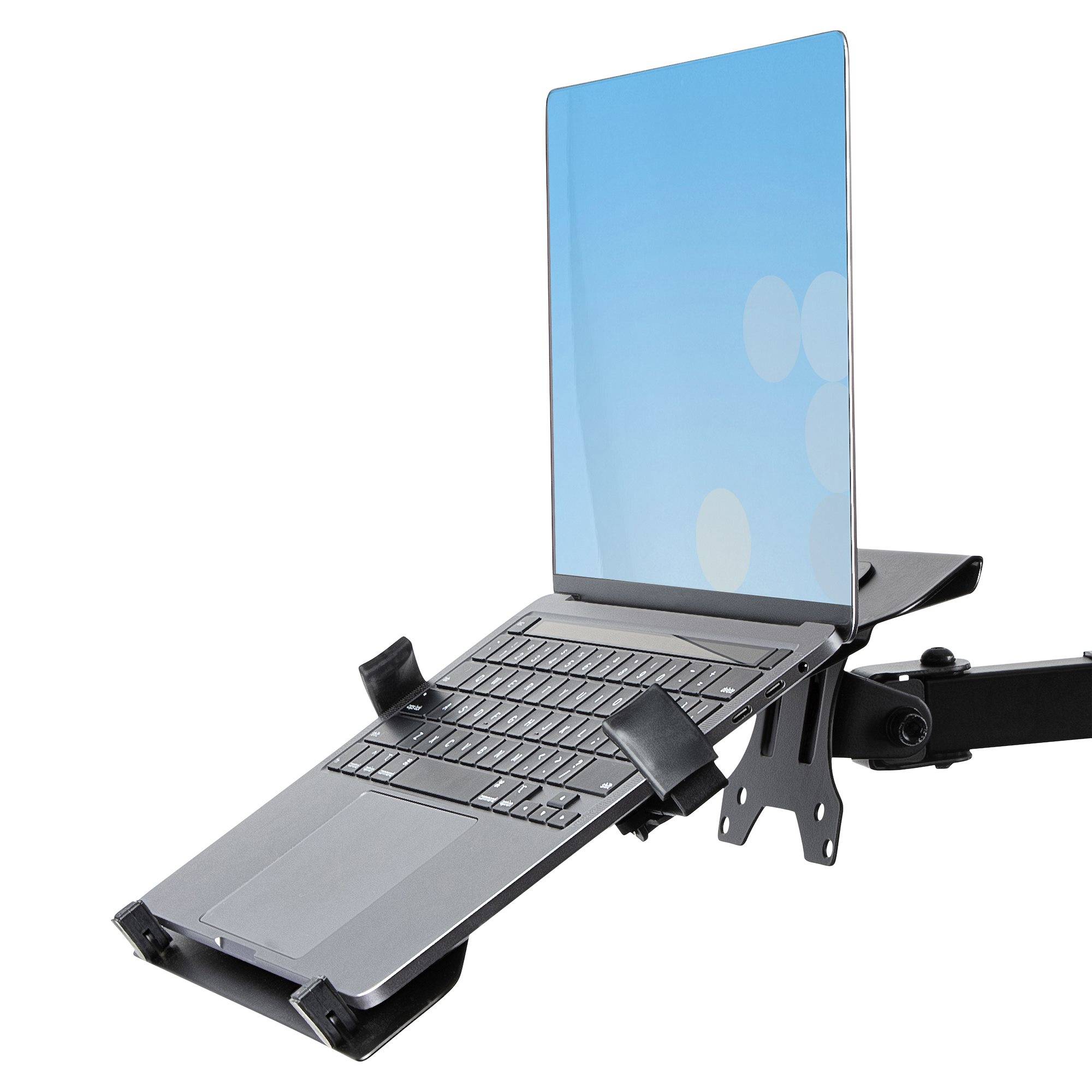 Rca Informatique - image du produit : MONITOR ARM - VESA LAPTOP TRAY - LAPTOP ARM MOUNT