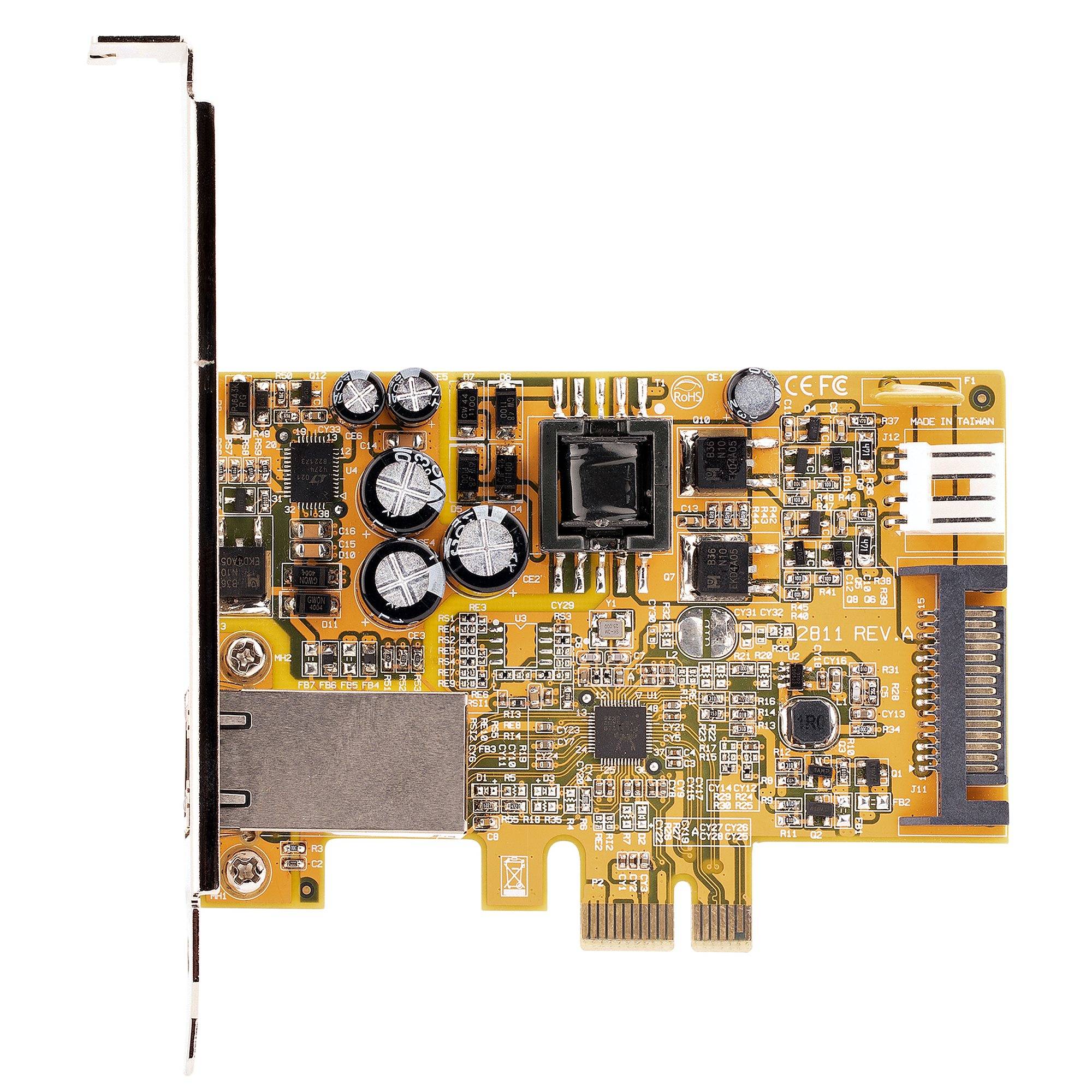 Rca Informatique - image du produit : CARTE RESEAU PCIE X1 CARTE ET HERNET PCIE 2.5GB 802.3AT NIC