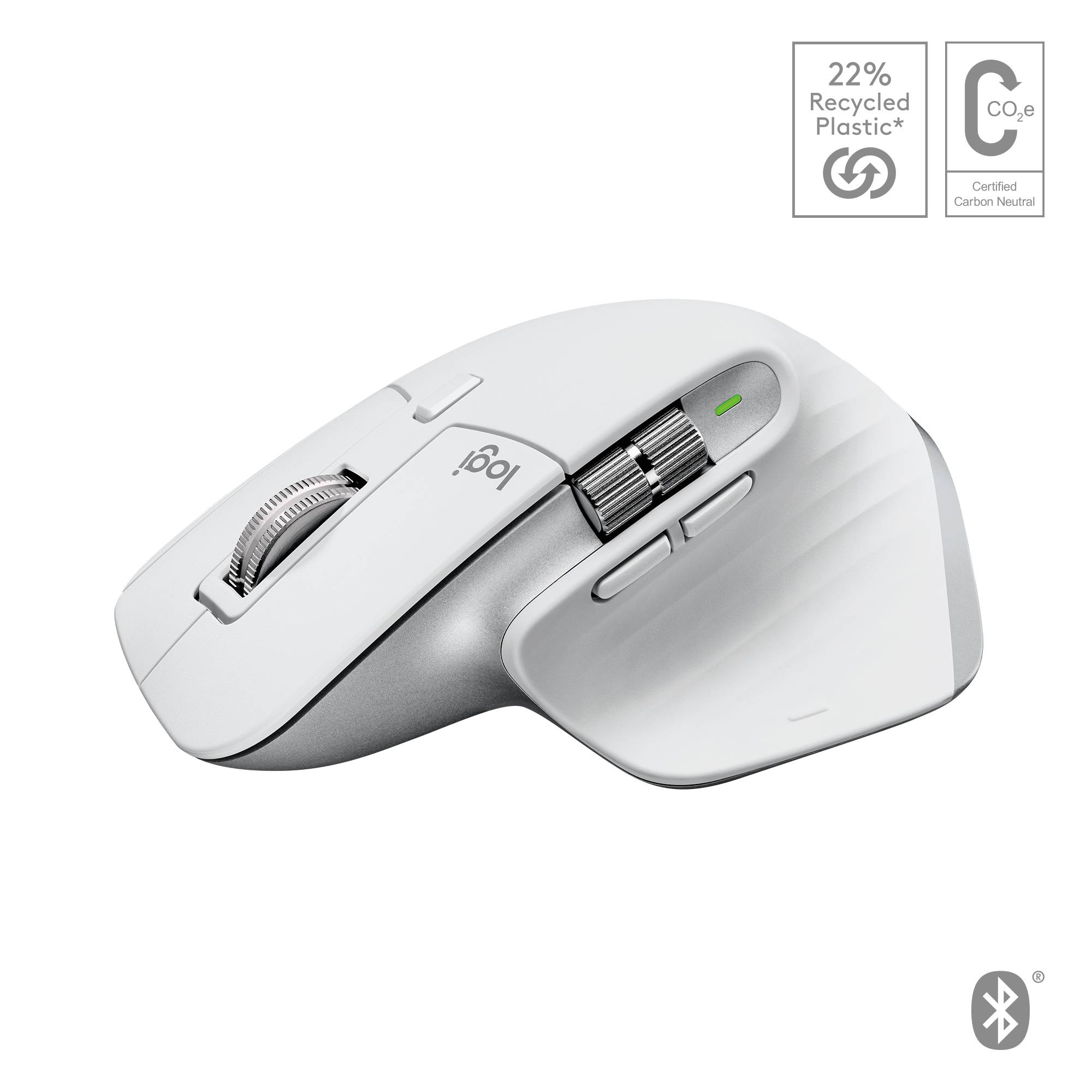 Rca Informatique - Image du produit : MX MASTER3S FOR MAC PERFORMANCE WRLS MOUSE - PALE GREY - EMEA