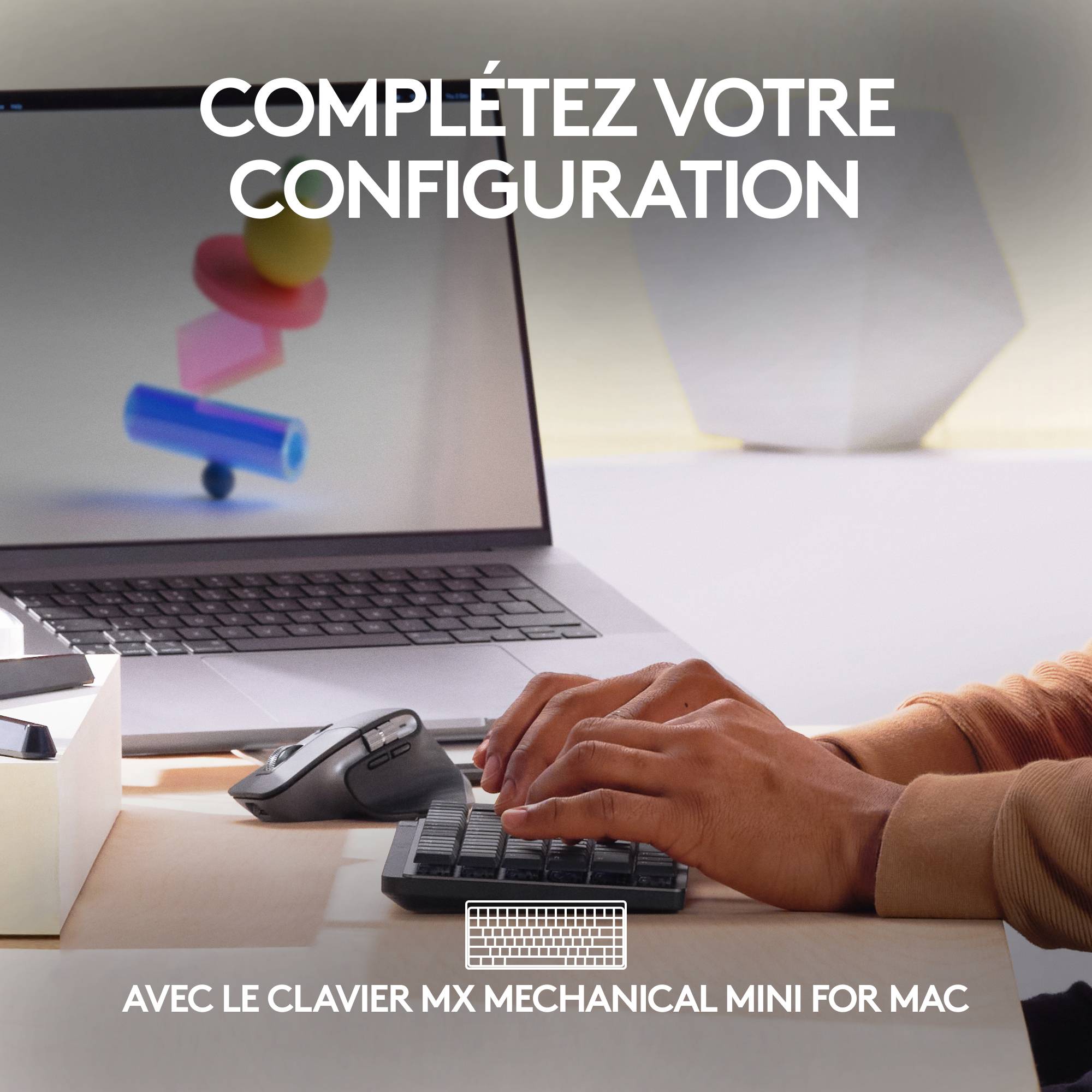 Rca Informatique - image du produit : MX MASTER3S FOR MAC PERFORMANCE WRLS MOUSE - SPACE GREY - EMEA