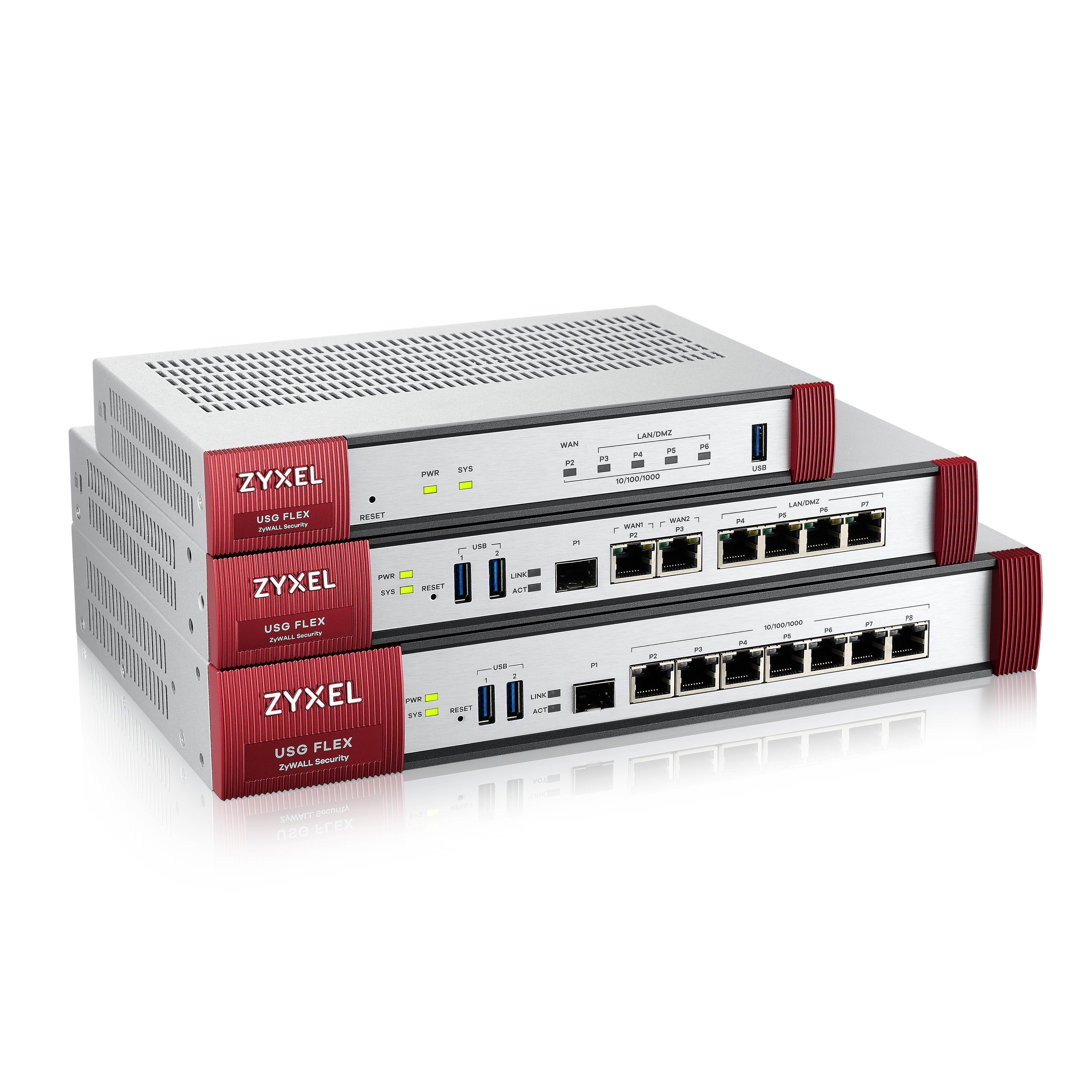 Rca Informatique - image du produit : USG FLEX FIREWALL VERSION 2 10/100/1000 1WAN 4LAN/DMZ PORTS