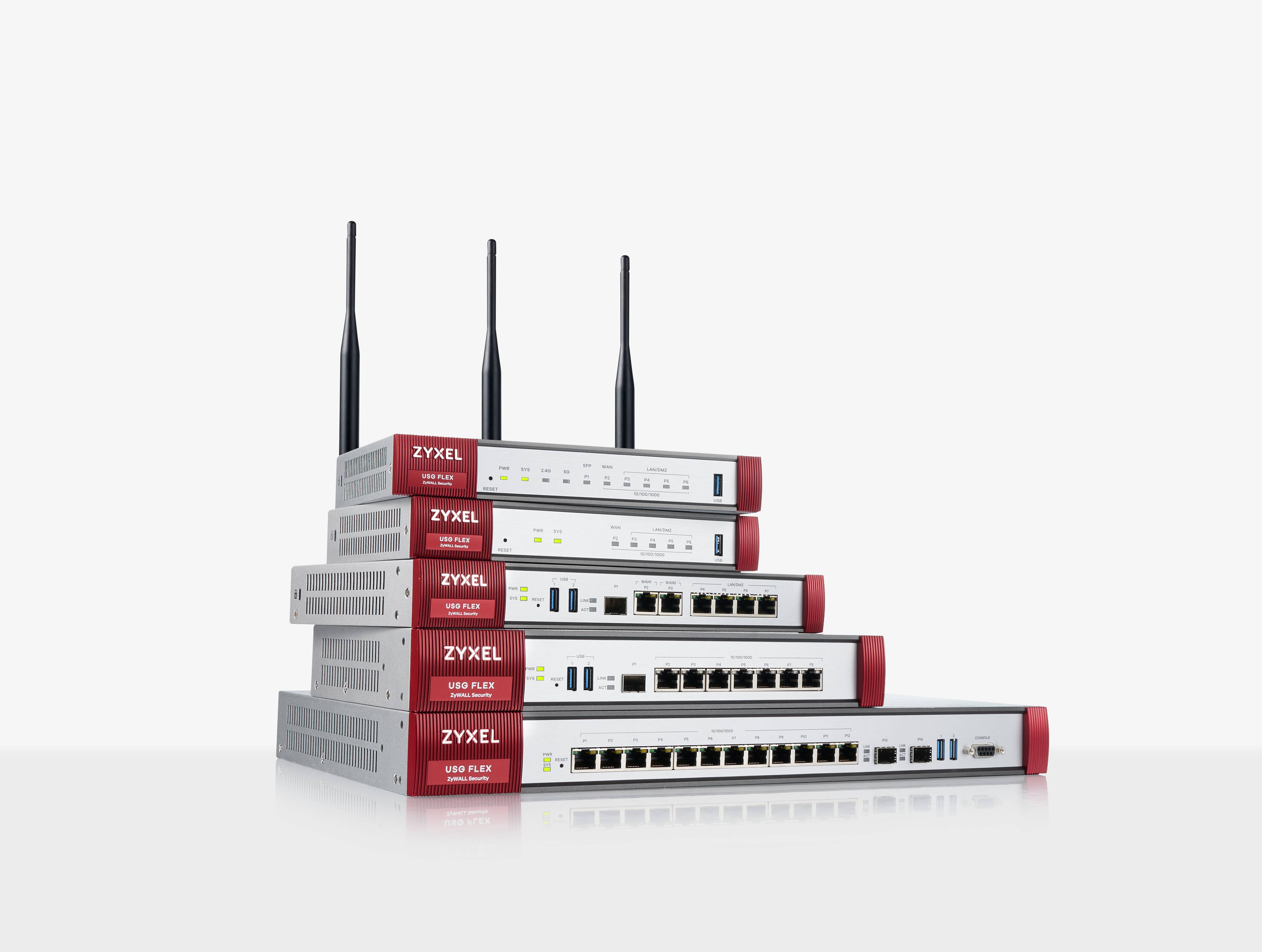 Rca Informatique - image du produit : USG FLEX FIREWALL VERSION 2 10/100/1000 1WAN 4LAN/DMZ PORTS