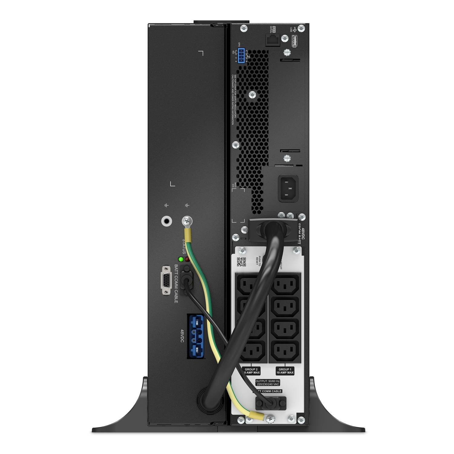 Rca Informatique - image du produit : APC SMART-UPS SRT LITHIUM ION 1500VA RM 4U 230V LONG RUNTIME