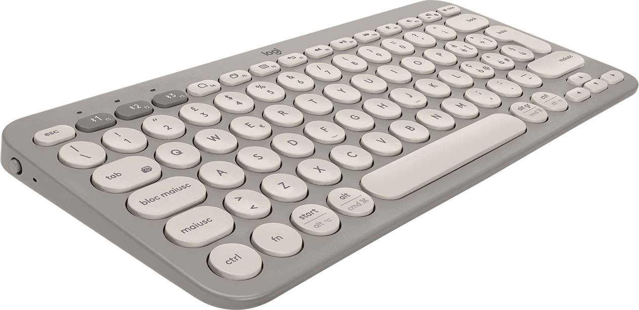 Rca Informatique - image du produit : K380 MULTI-DEVICE BT KEYBOARD SAND - ITA - MEDITER