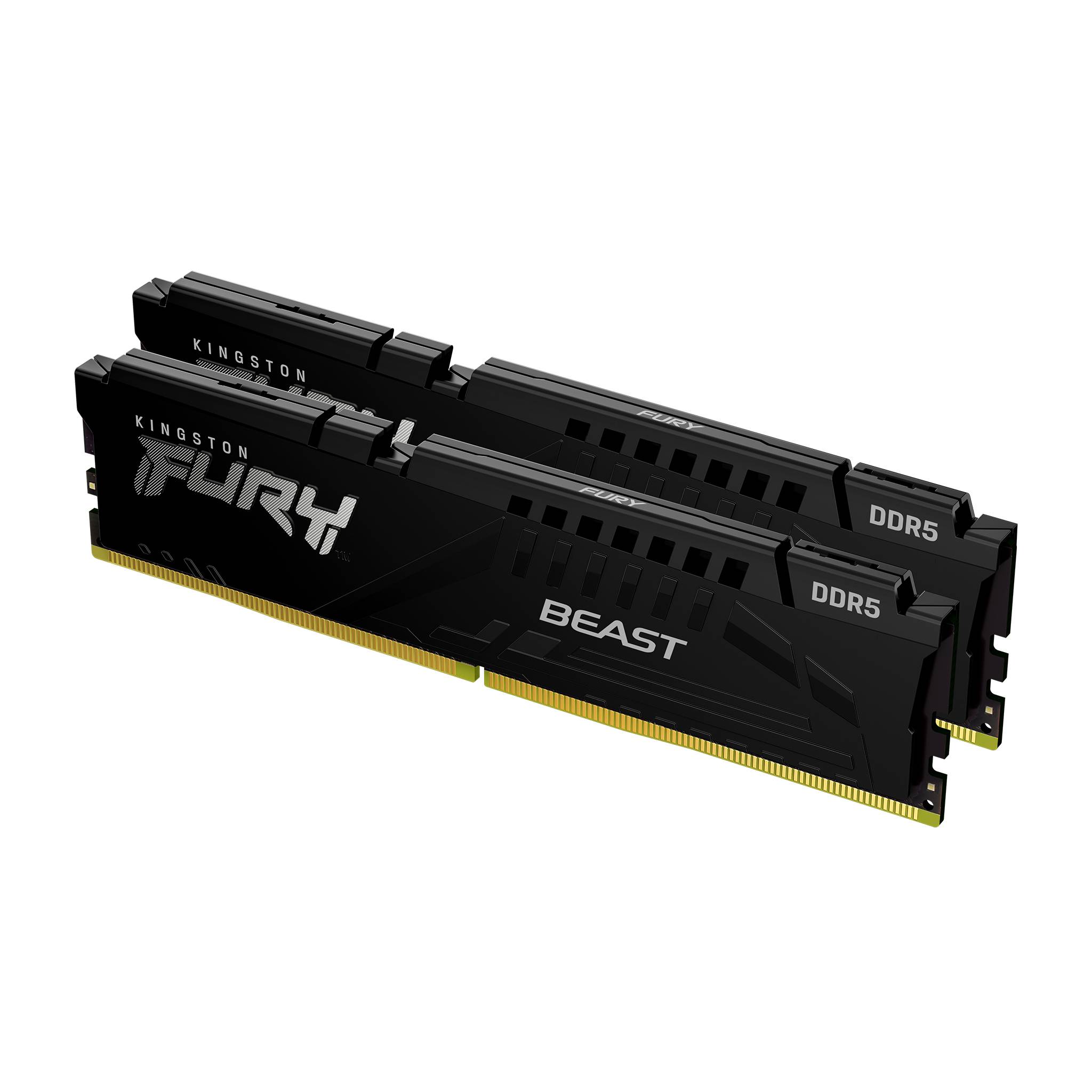 Rca Informatique - image du produit : 32GB DDR5-5200MT/S CL36 DIMM EXPO (KIT OF 2) FURY BEAST BLACK