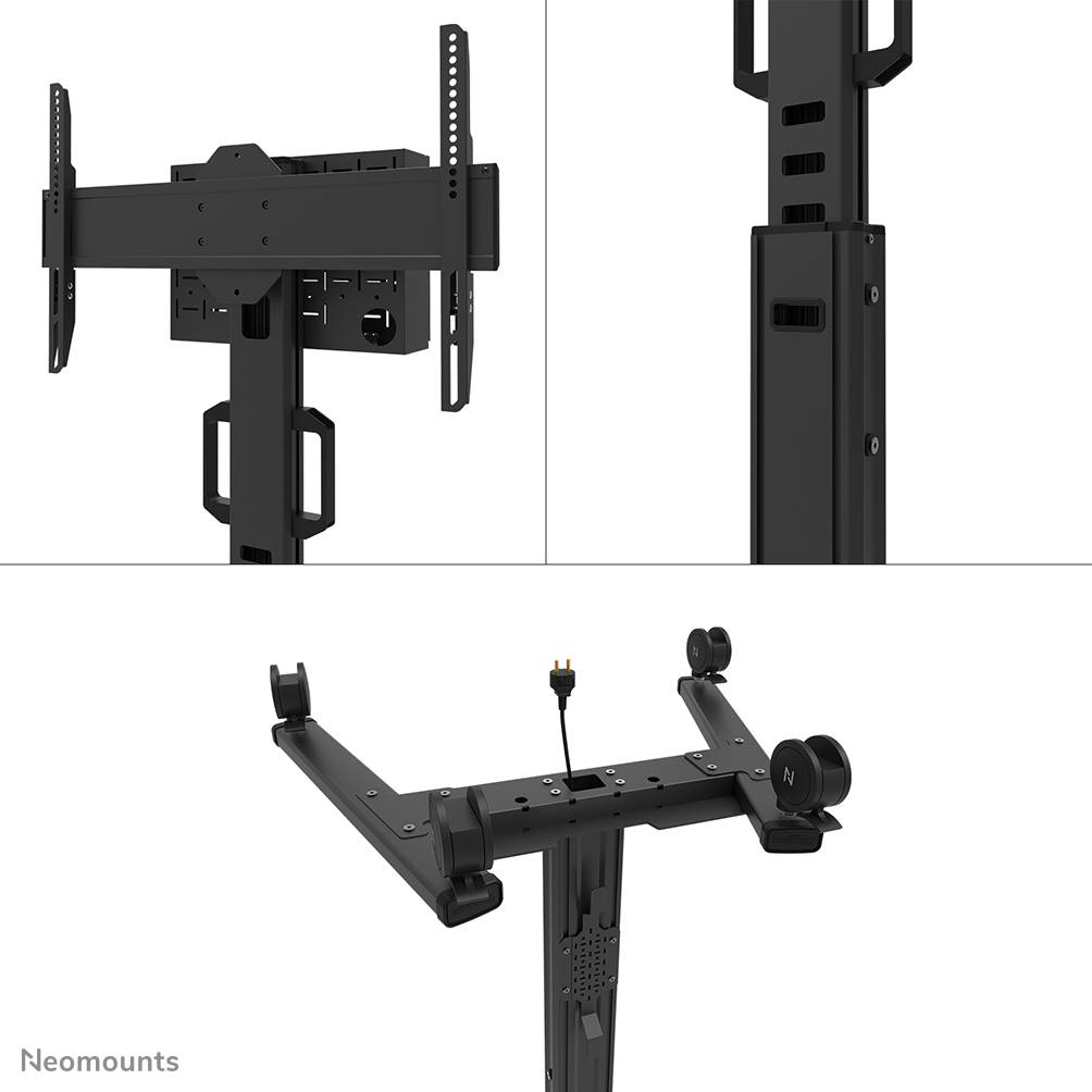 Rca Informatique - image du produit : NEOMOUNTS SELECT MOBILE DISPLAY FLOOR STAND (32-75IN) 10 CM WHEE