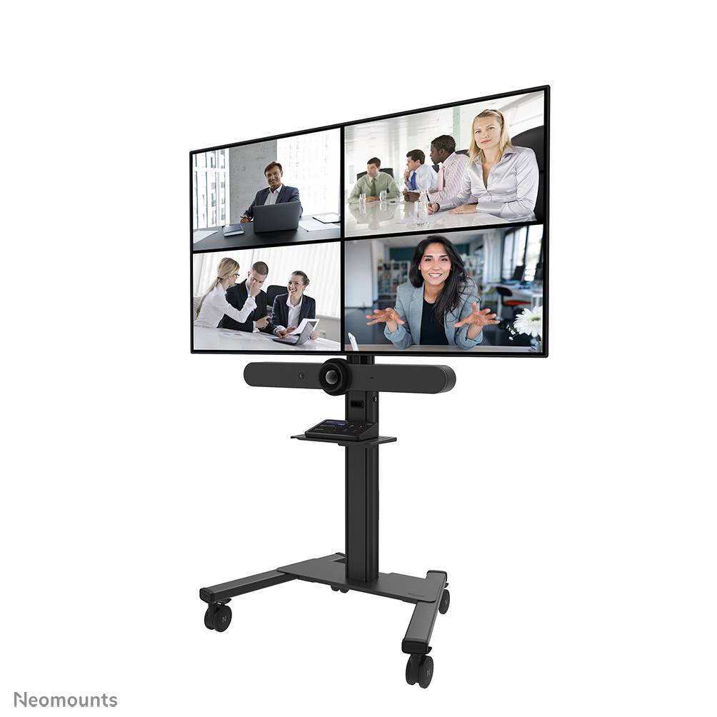 Rca Informatique - image du produit : NEOMOUNTS SELECT VIDEO KIT CAM-AV SHELF INCL. LOGITECH RALL