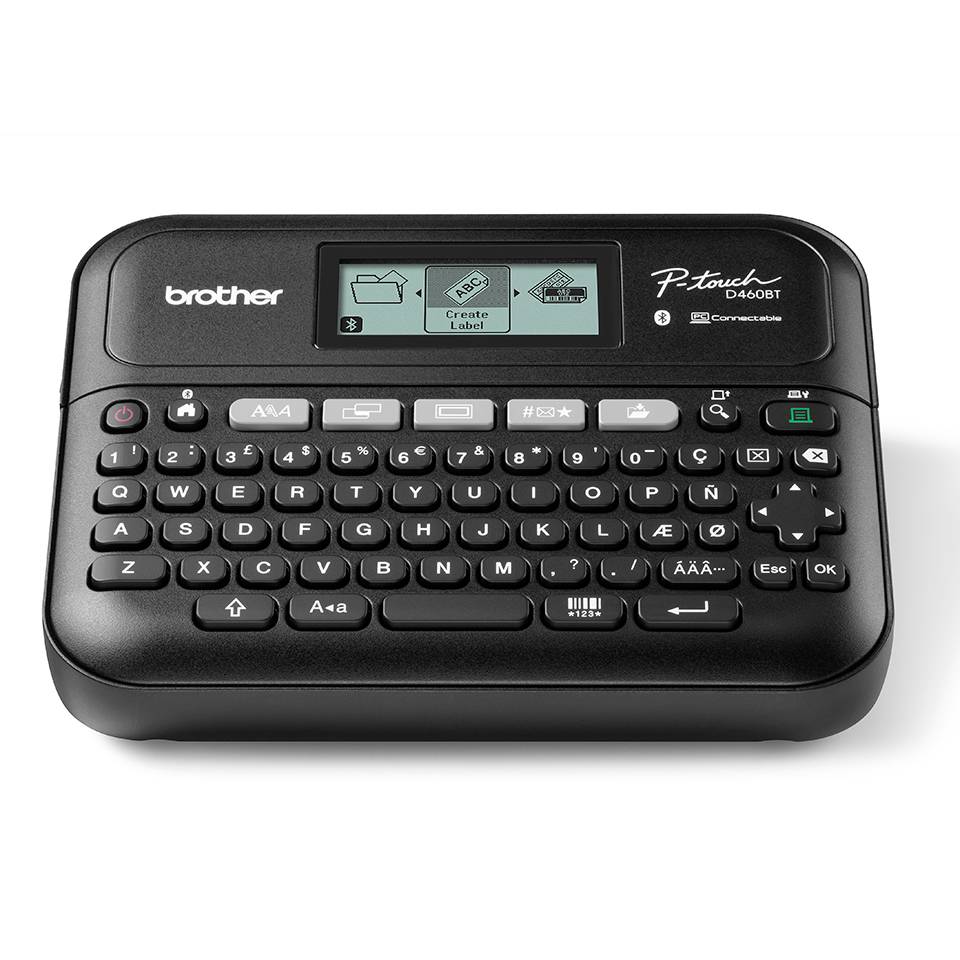 Rca Informatique - Image du produit : PROFESSIONAL 18MM BLUETOOTH OFFICE LABEL MAKER WITH CARRYING