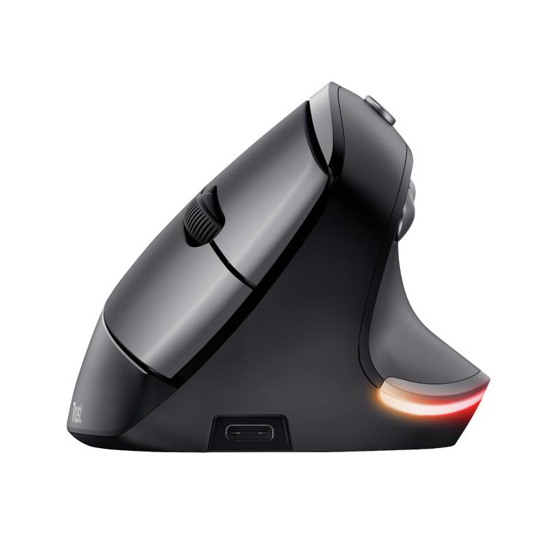 Rca Informatique - image du produit : BAYO WIRELESS ECO ERGONOMIC MOUSE - BLACK